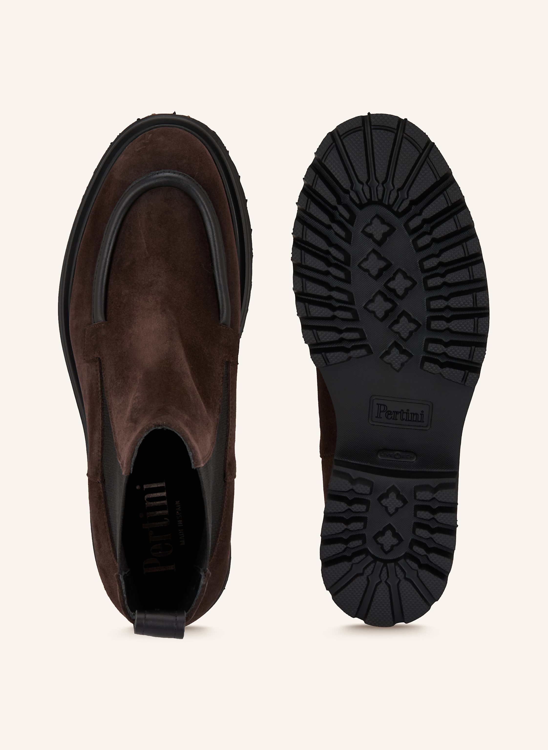 Thumbnail - Pertini Chelsea-Boots braun