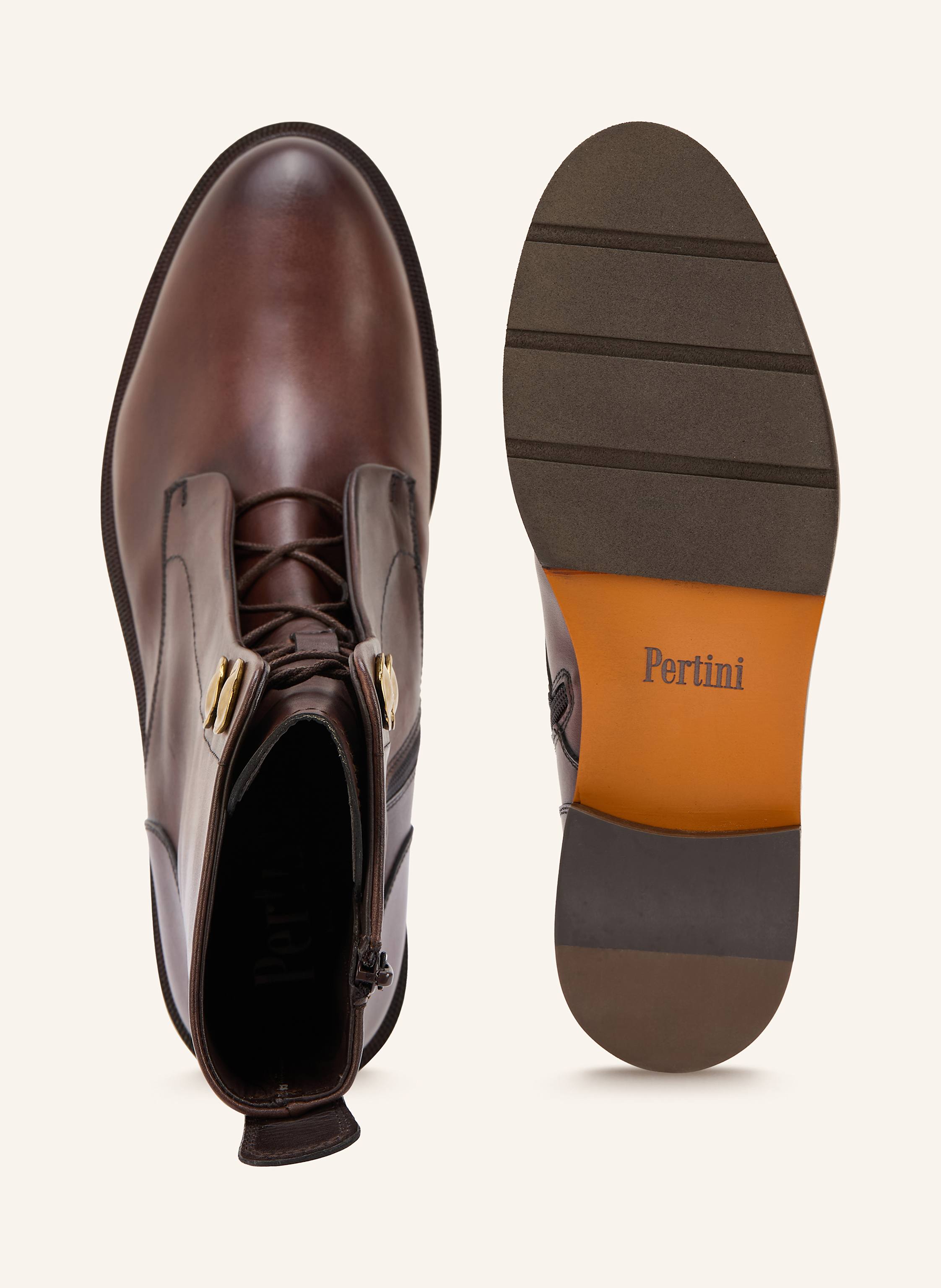 Thumbnail - Pertini Schnürboots braun