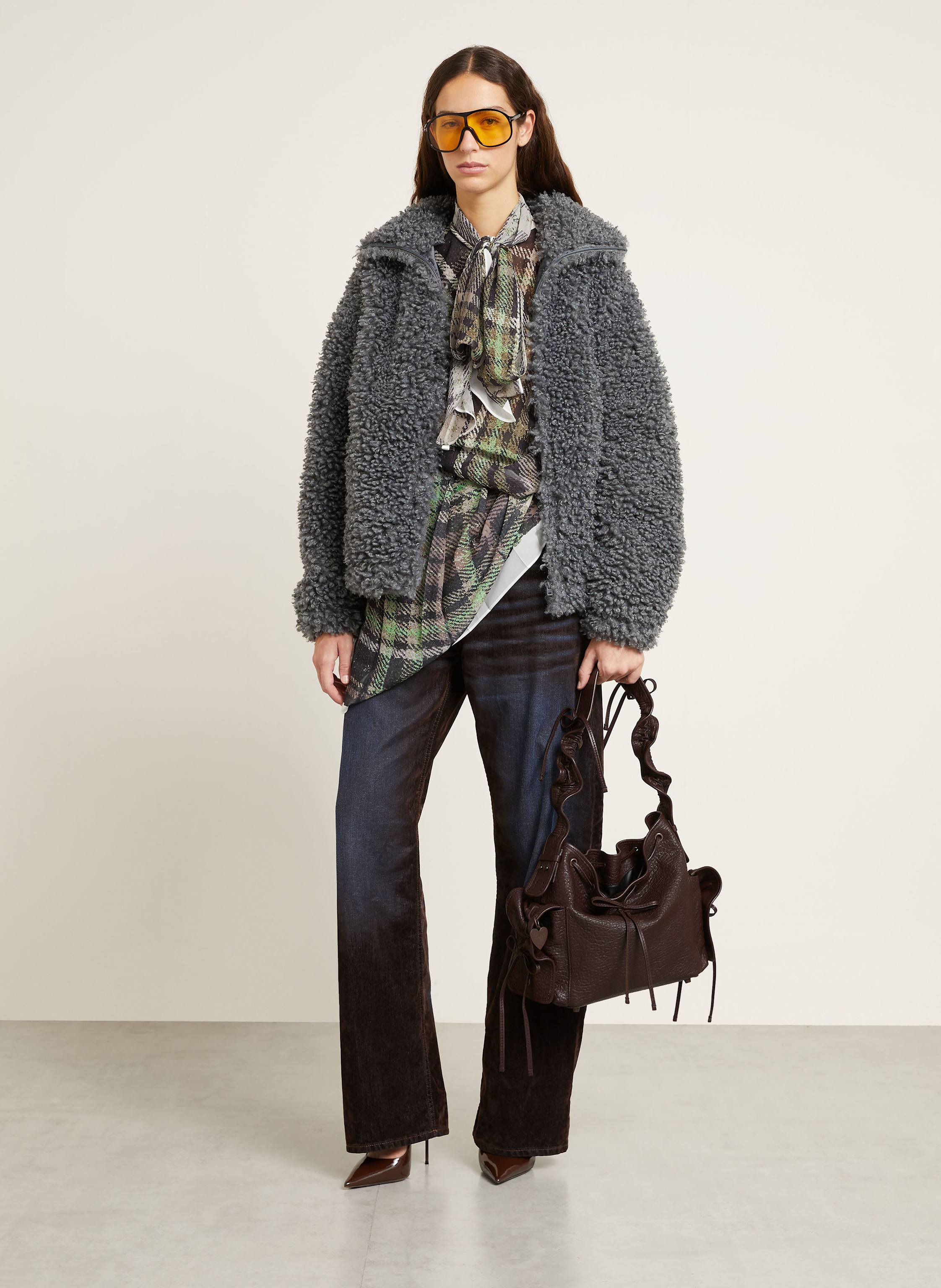 Thumbnail - Acne Studios Handtasche braun