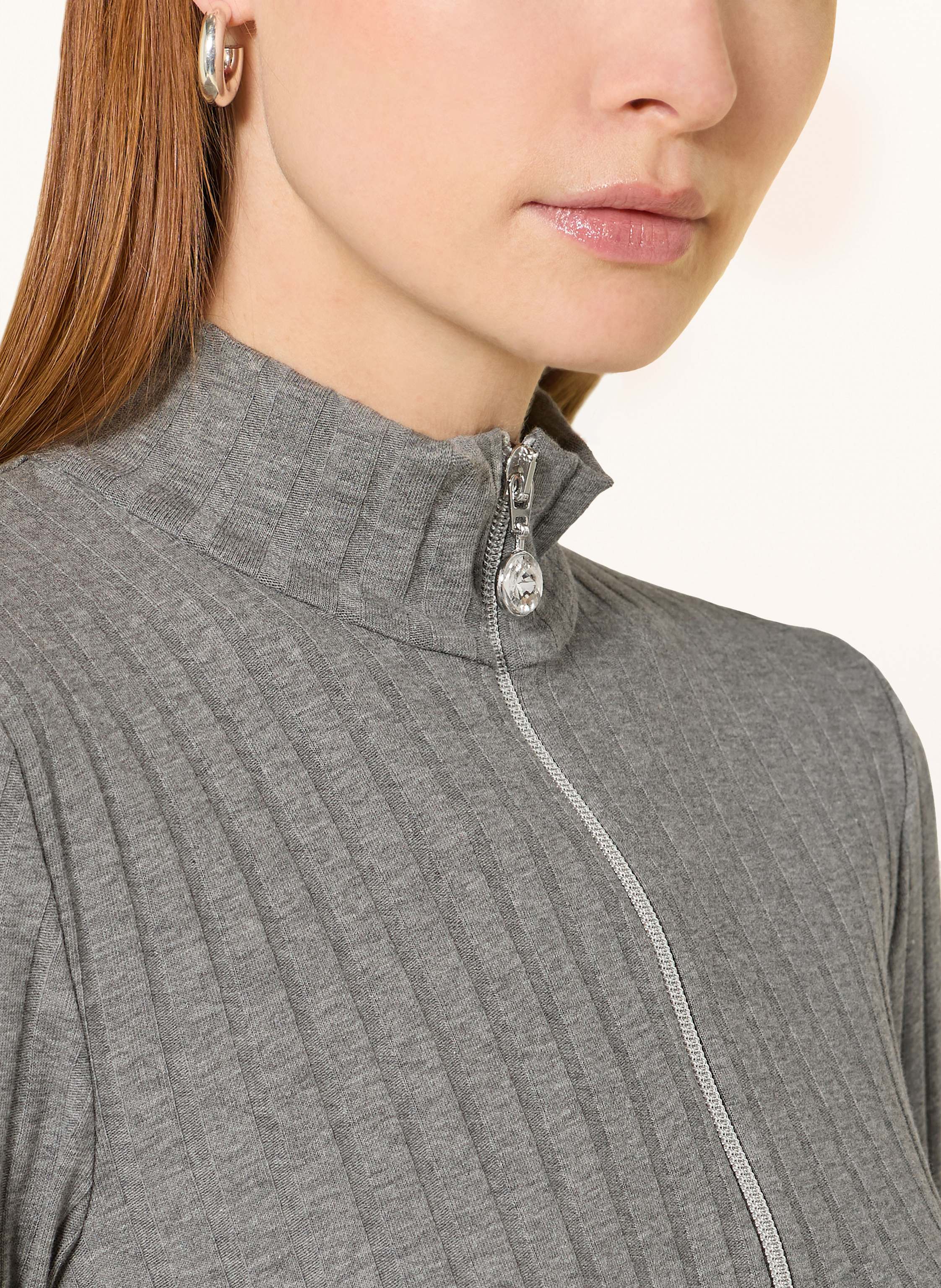 Thumbnail - Lilienfels Jersey-Troyer grau