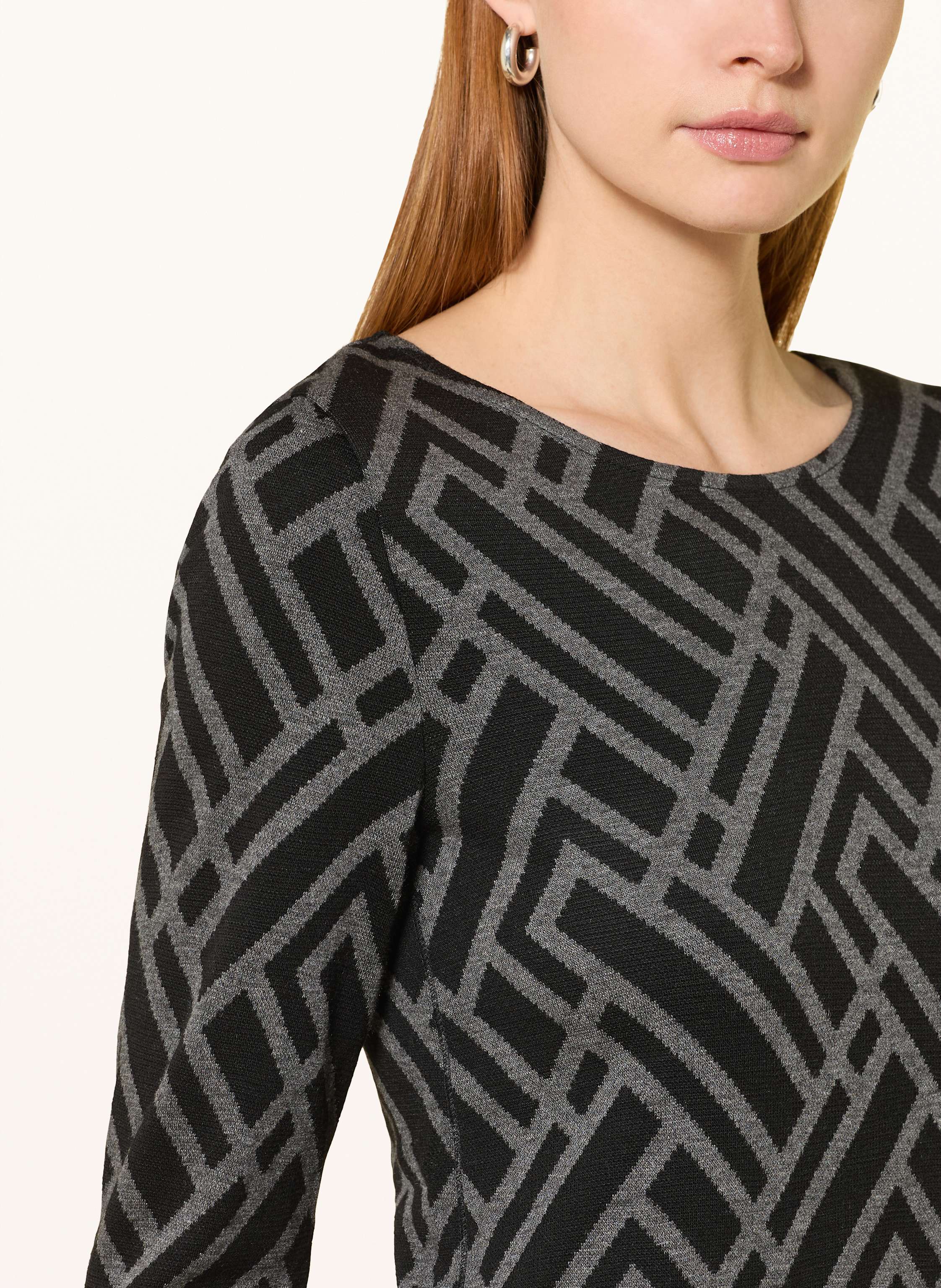 Thumbnail - Lilienfels Strickkleid schwarz