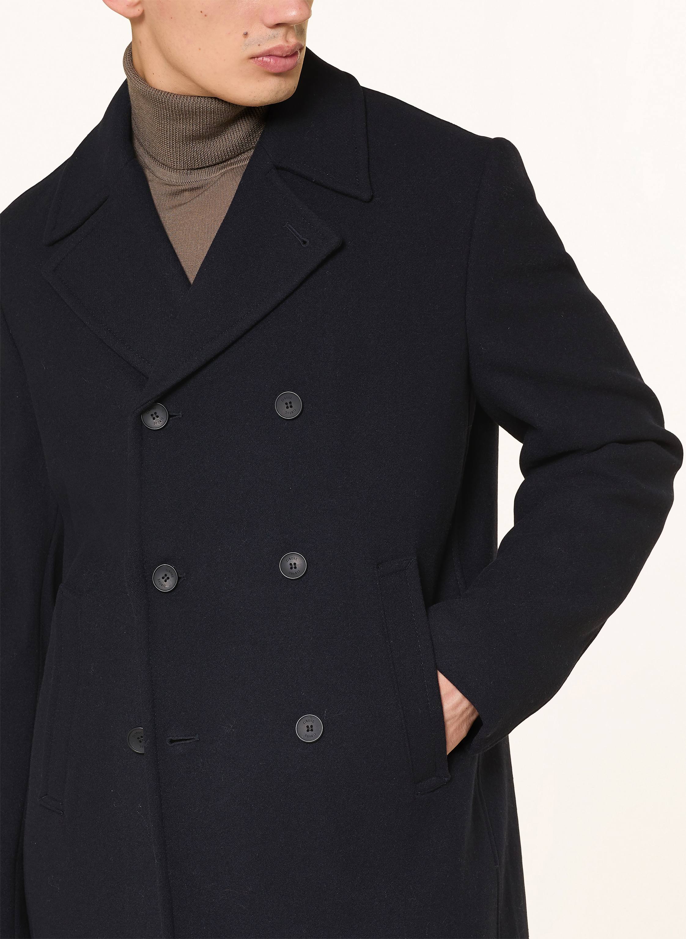 Thumbnail - Cinque Wollmantel Cichard blau