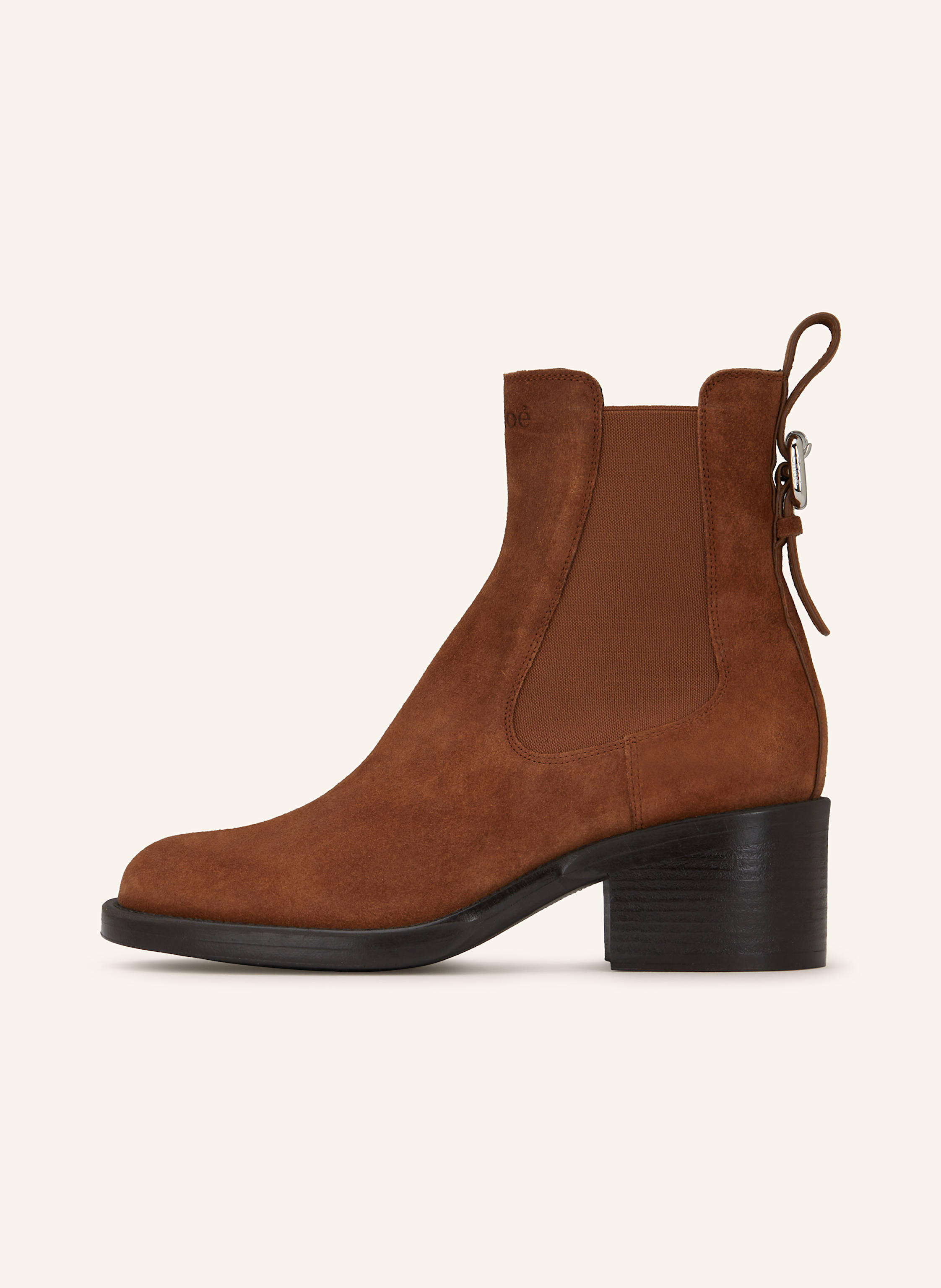 Thumbnail - Chloé Stiefeletten Dakota braun