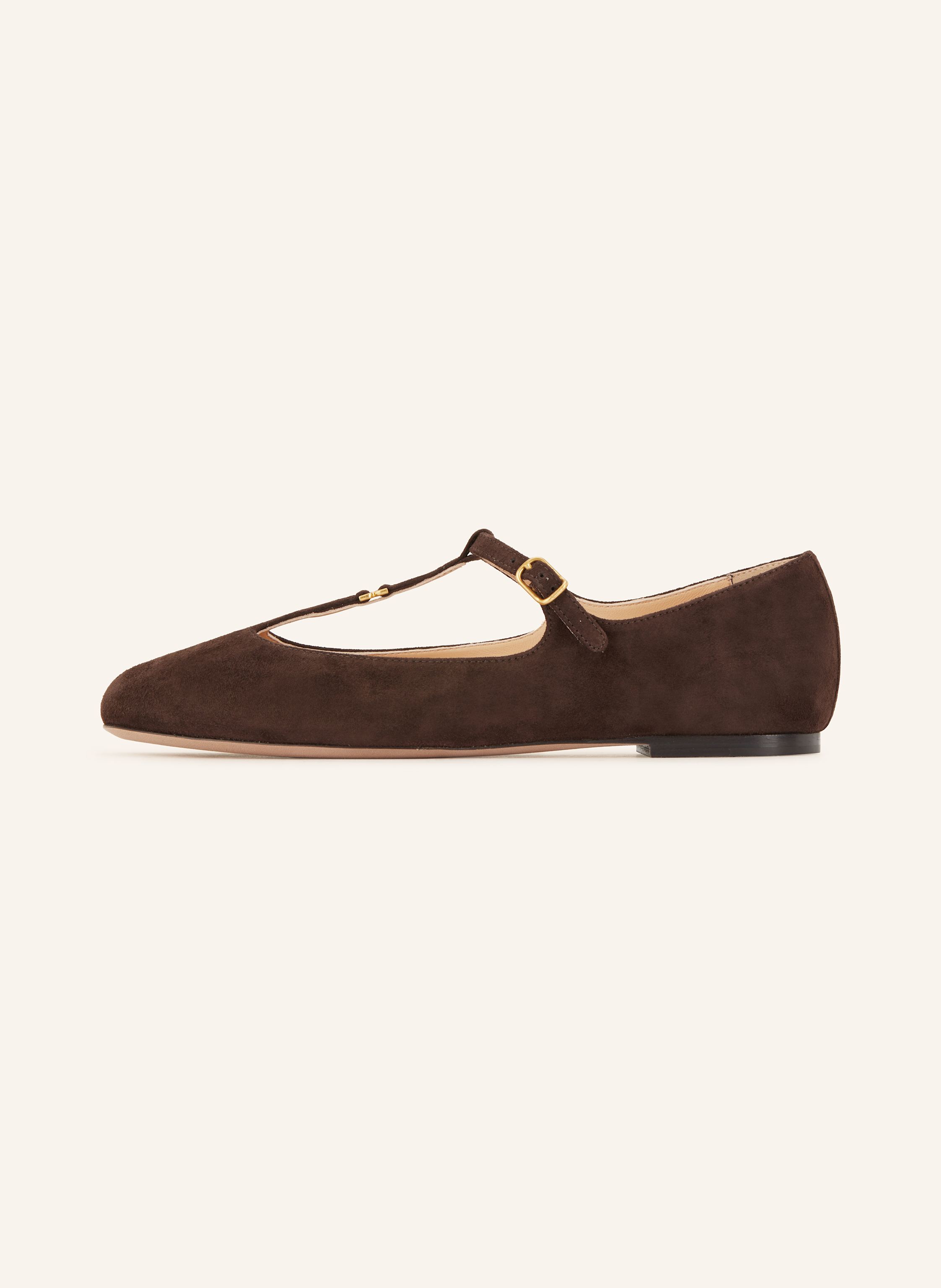 Thumbnail - Chloé Mary-Jane-Ballerinas Marcie braun