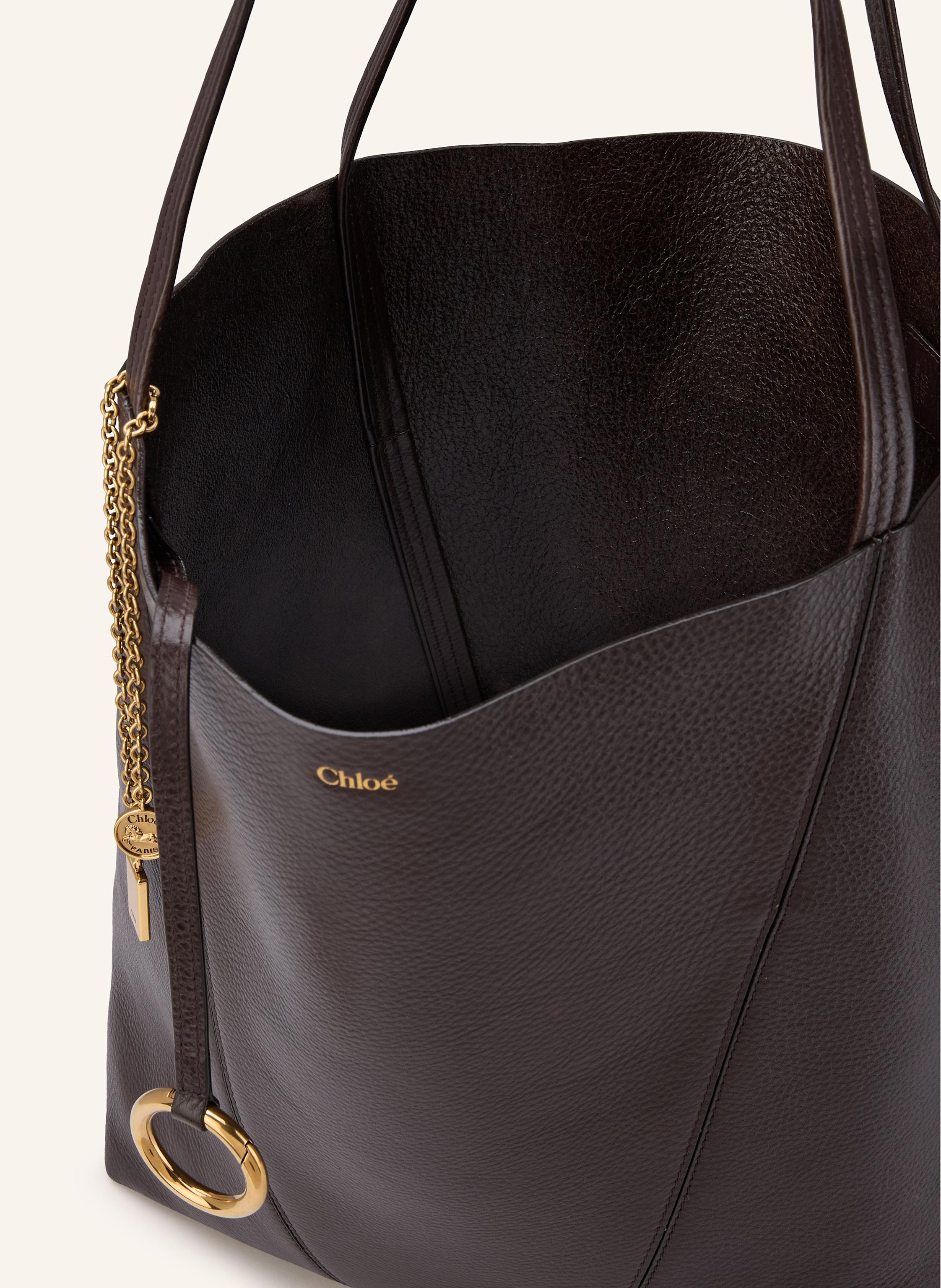 Thumbnail - Chloé Shopper Spin Large braun