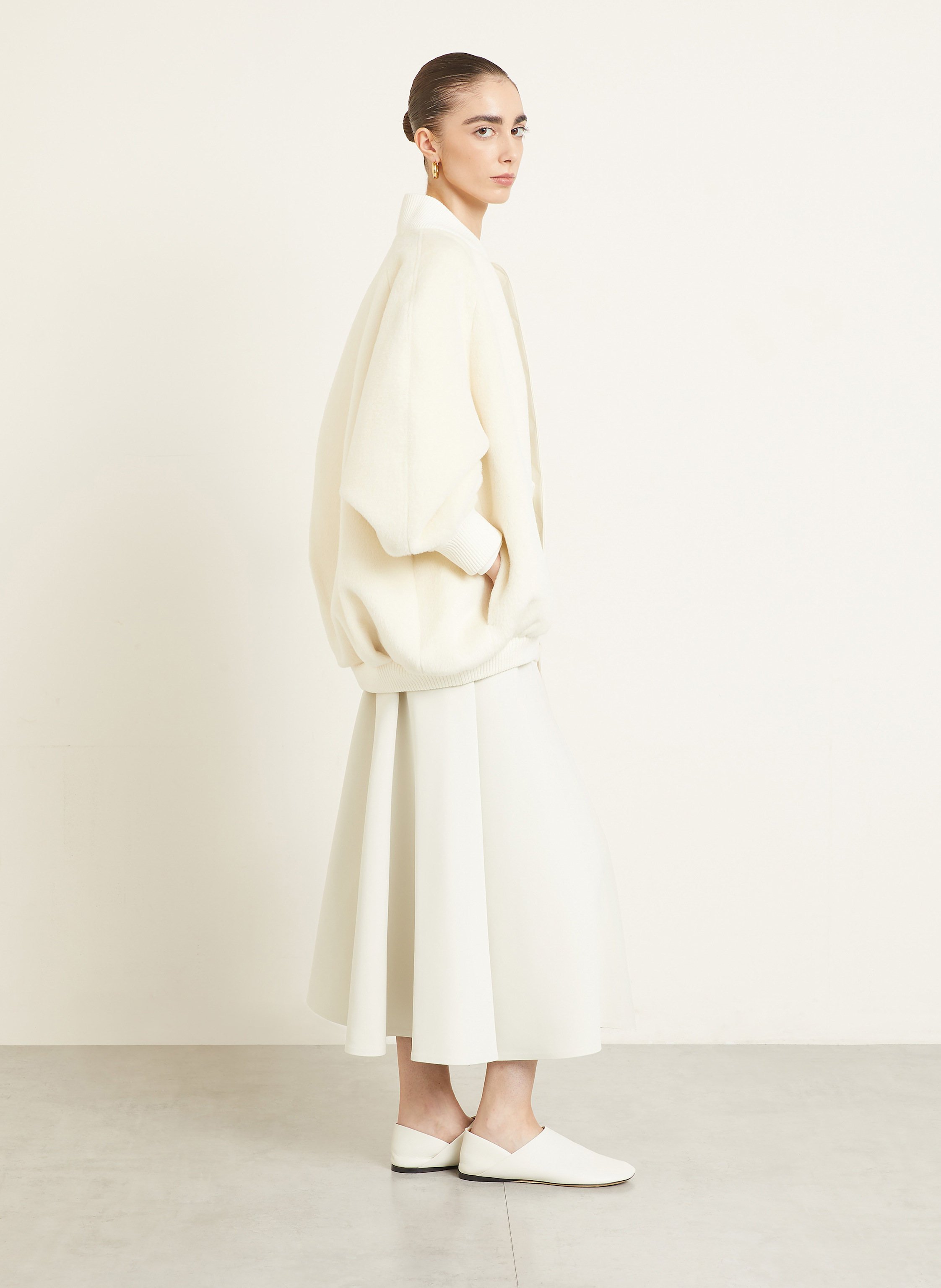 Thumbnail - Jacquemus Rock La Jupe Triangle weiss