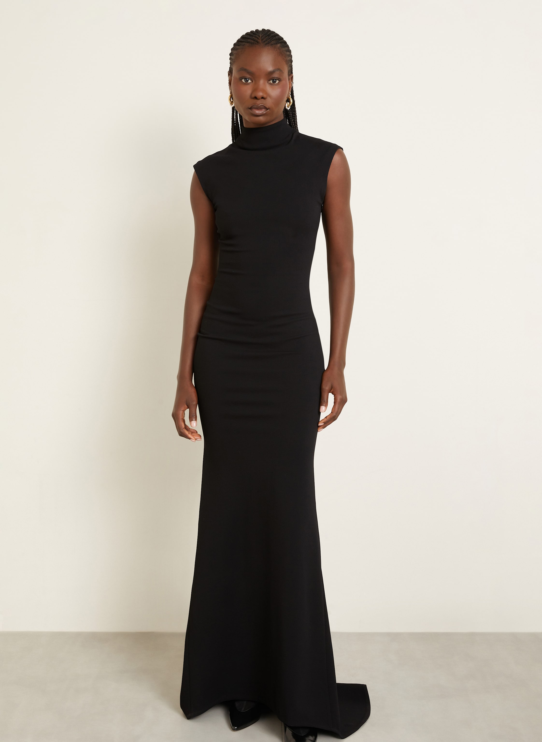 Thumbnail - Jacquemus Abendkleid La Robe Alba schwarz