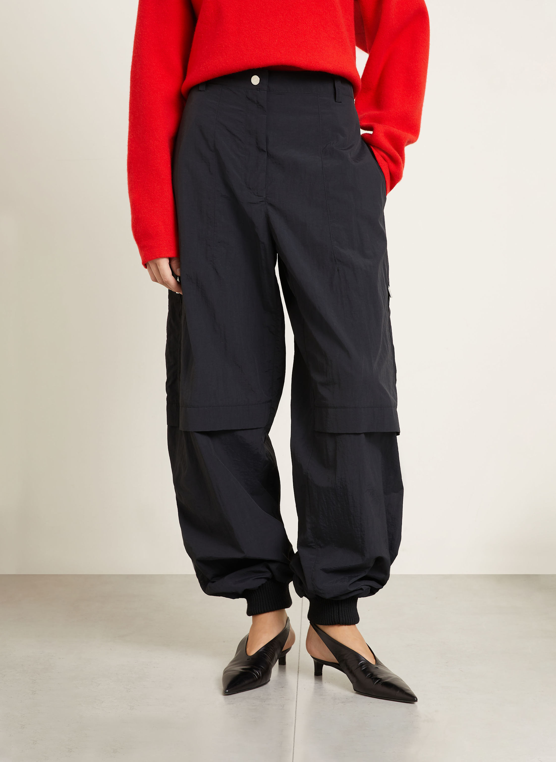 Thumbnail - Jacquemus Cargohose Le Cargo Ovalo schwarz