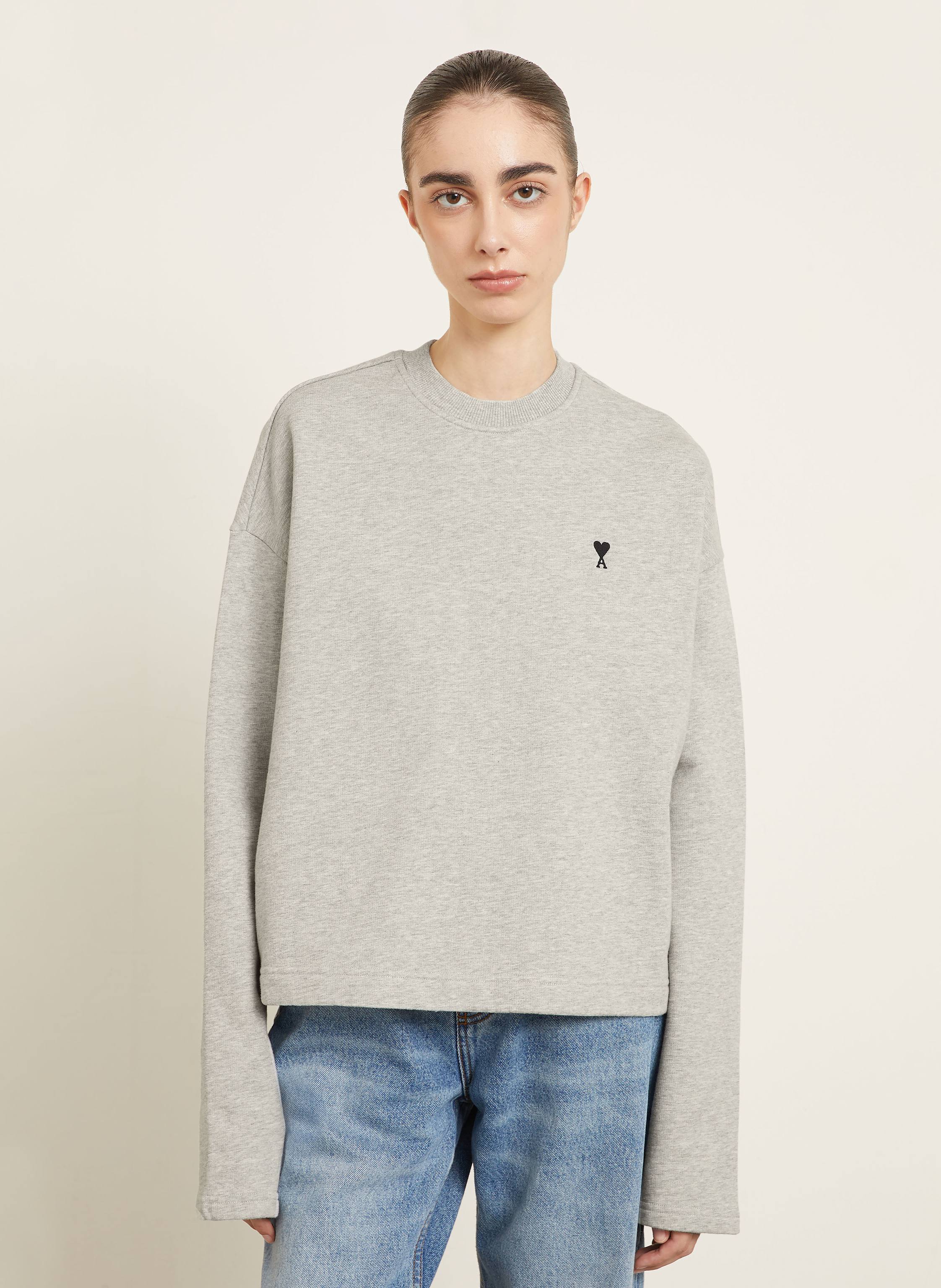 Thumbnail - Ami Paris Sweatshirt grau