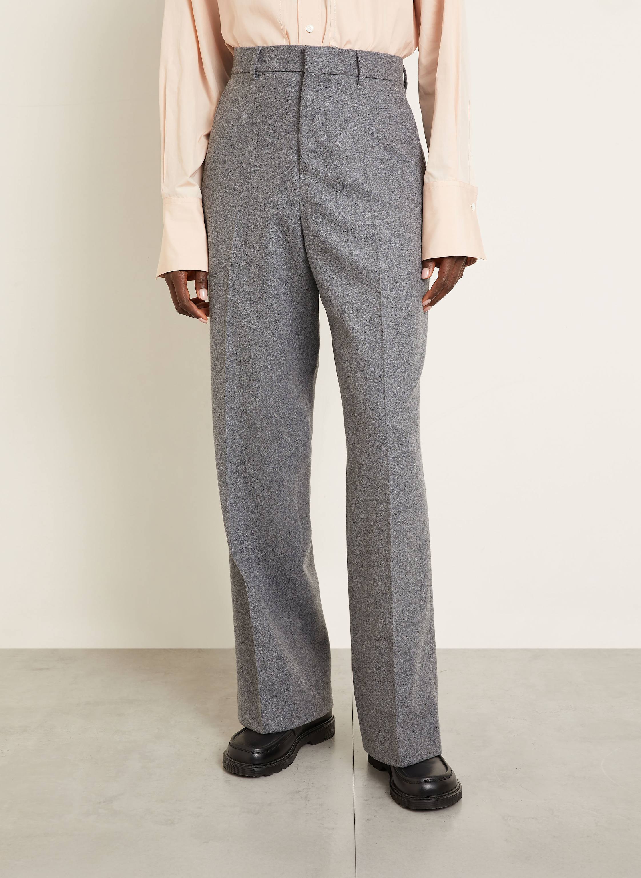 Thumbnail - Ami Paris Marlenehose grau