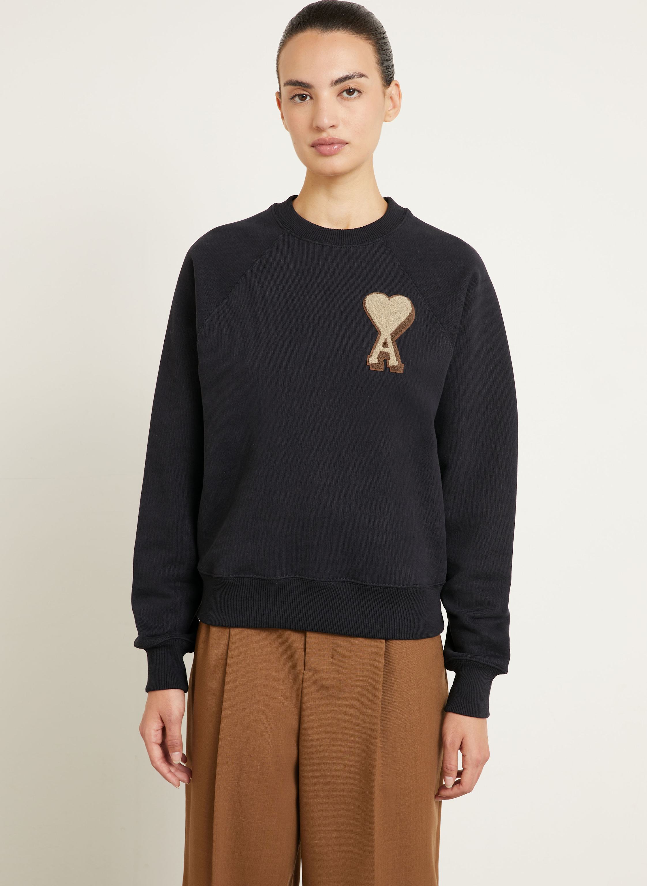 Thumbnail - Ami Paris Sweatshirt schwarz