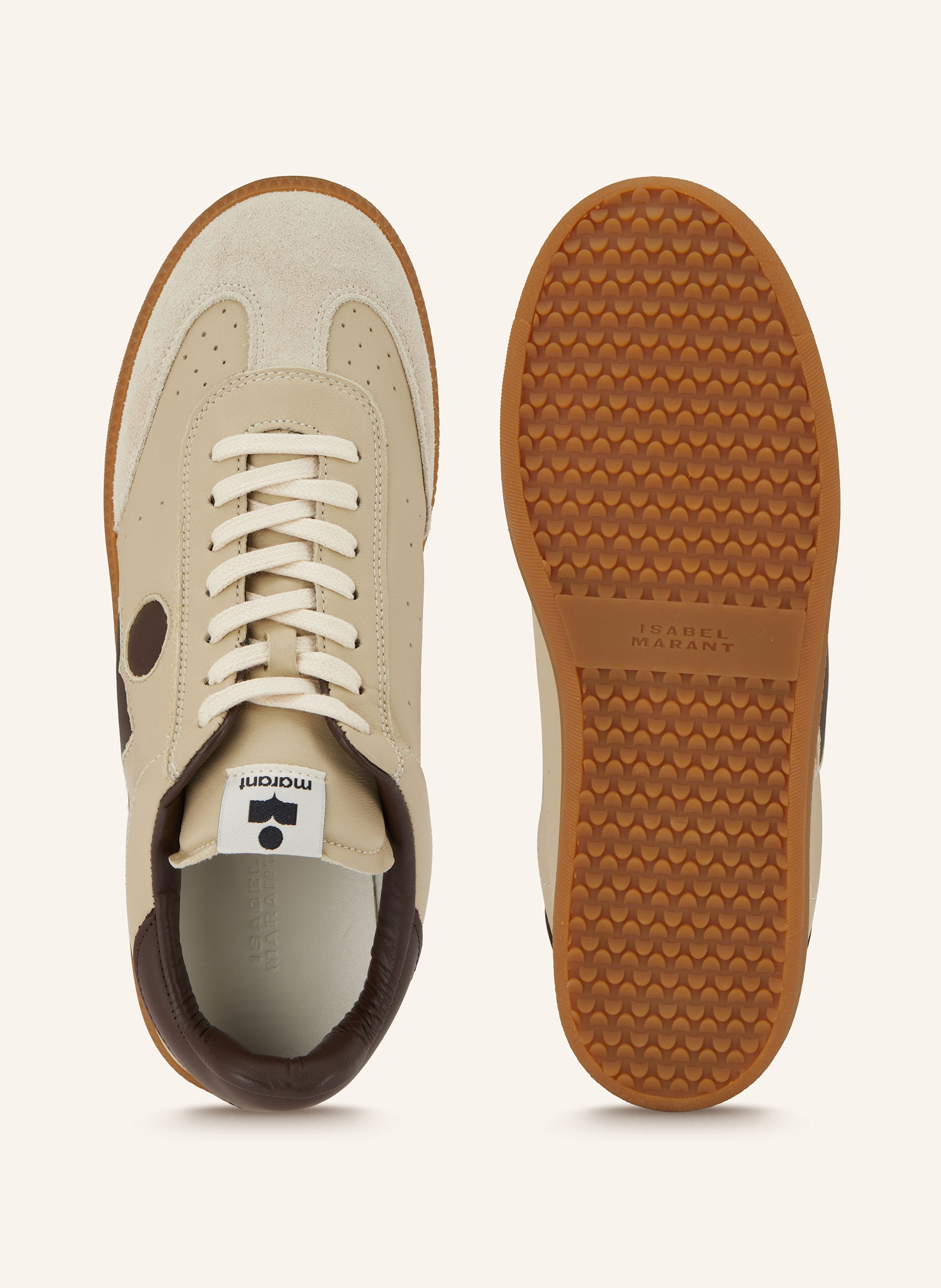 Thumbnail - Isabel Marant Sneaker Bryce beige