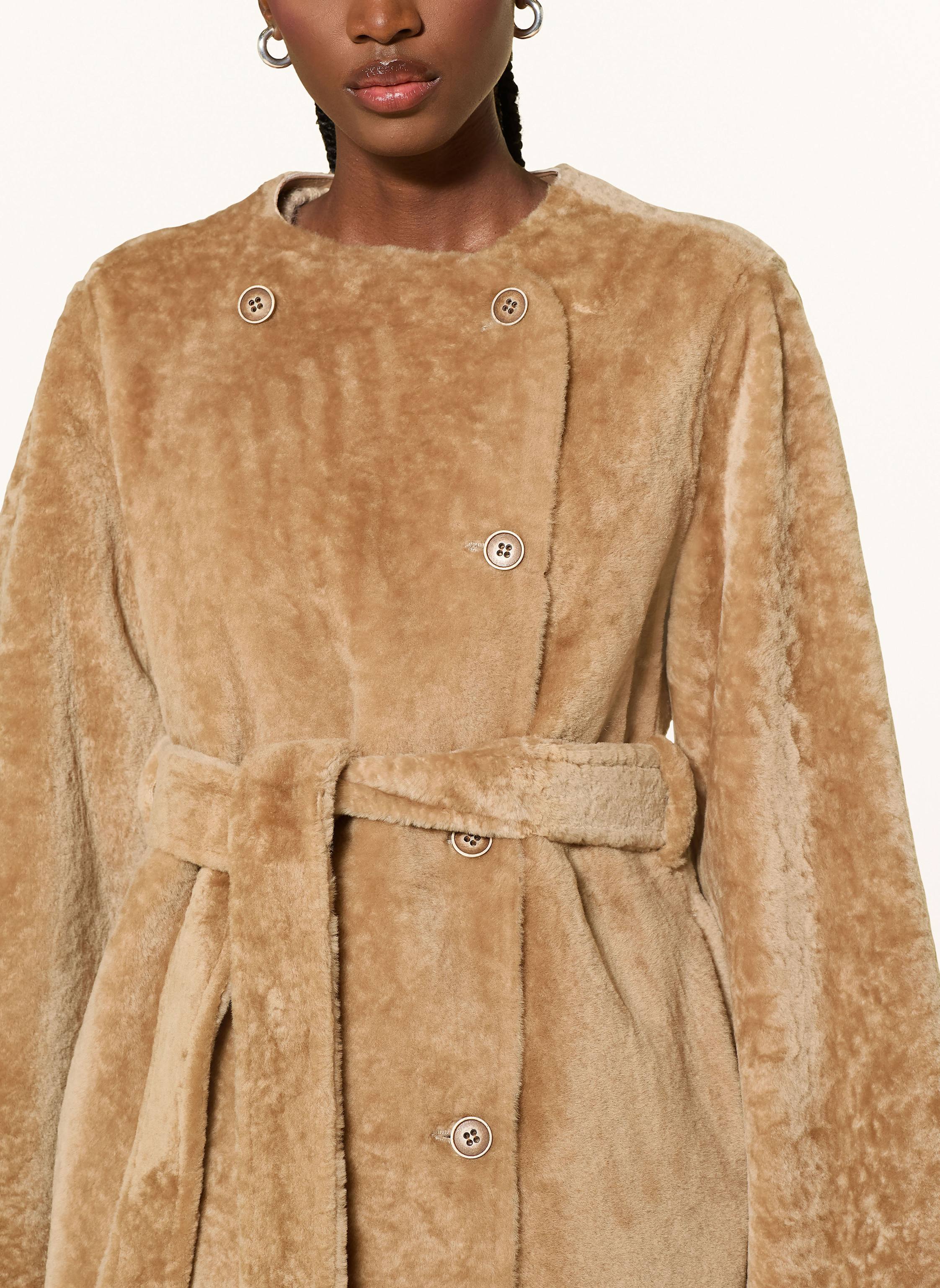 Thumbnail - By Malene Birger Lederjacke Sannie Zum Wenden braun