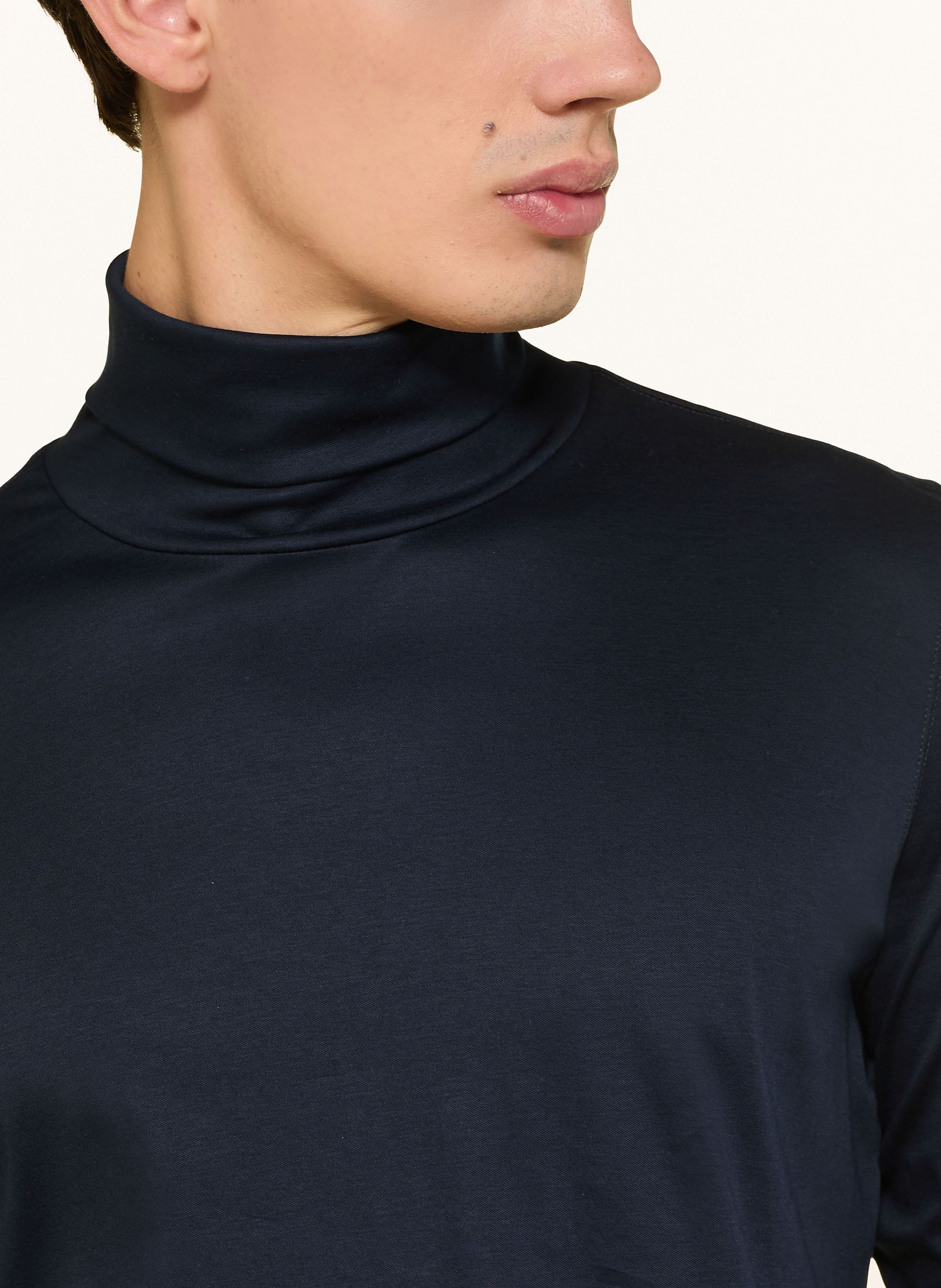 Thumbnail - Van Laack Rollkragenshirt Pelino blau