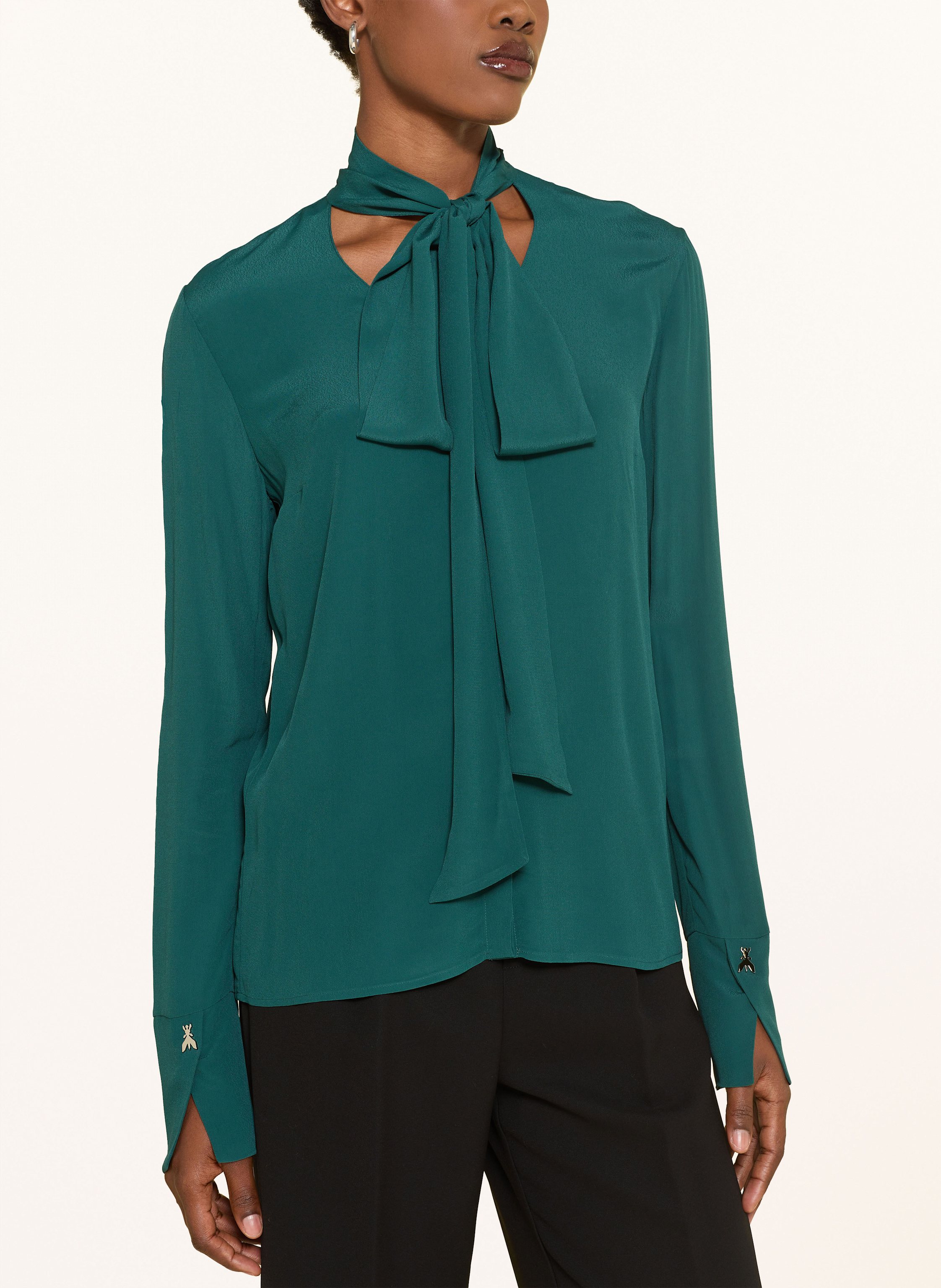 Thumbnail - Patrizia Pepe Schluppenbluse gruen