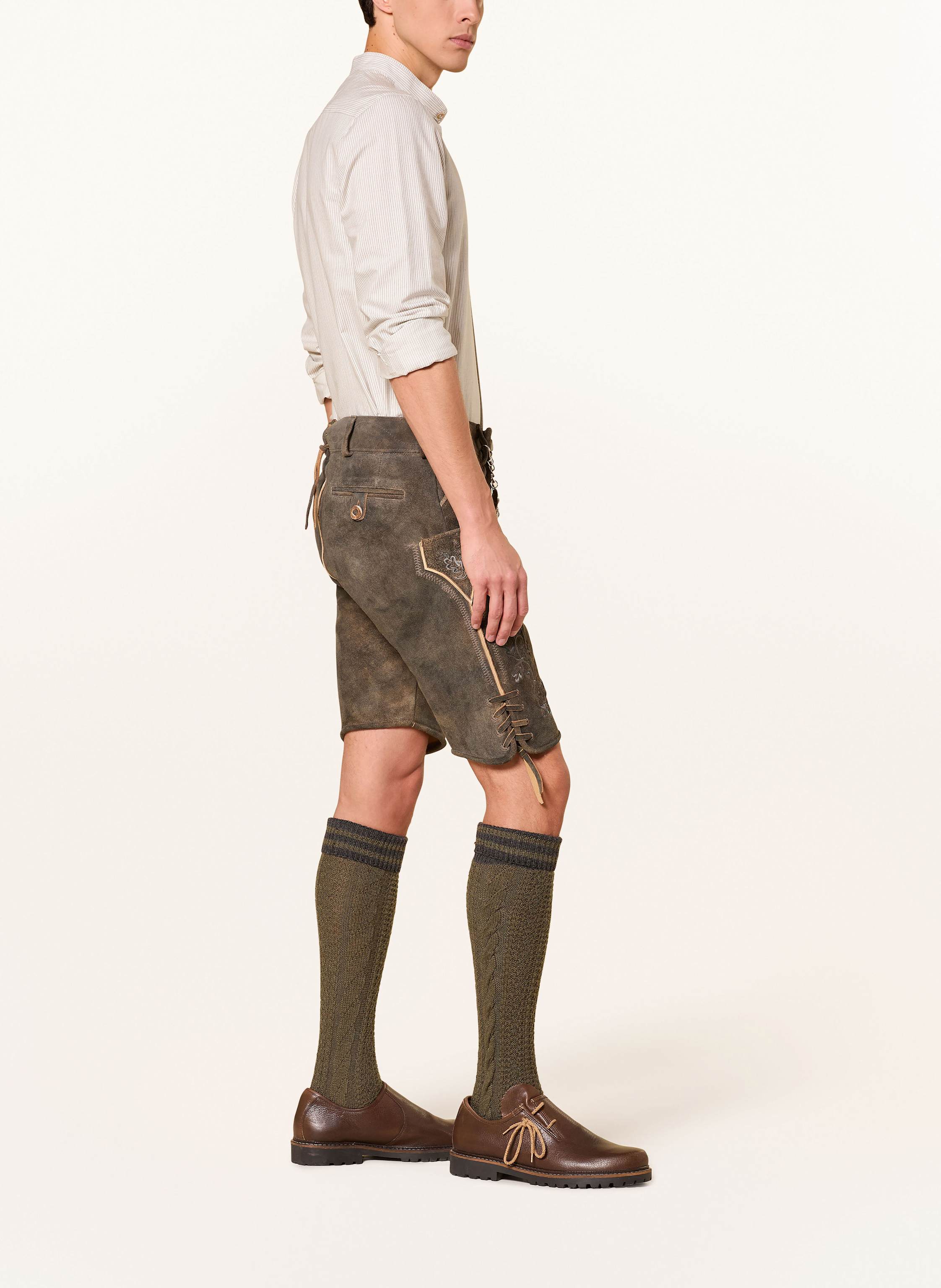 Thumbnail - Beckert Trachten-Lederhose Karwendel braun