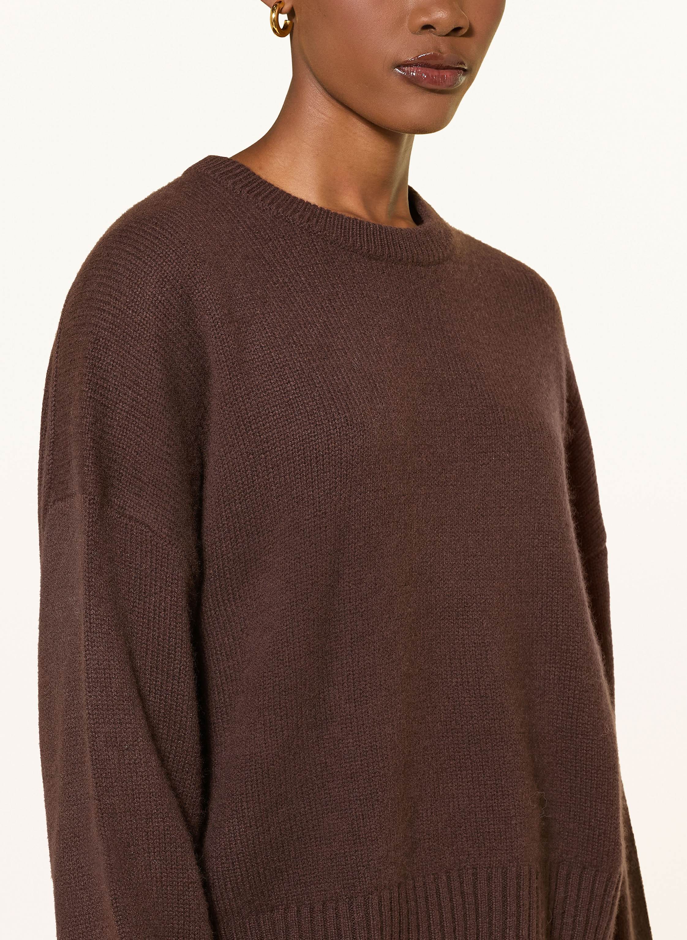 Thumbnail - Ladneri Cashmere-Pullover Slush braun