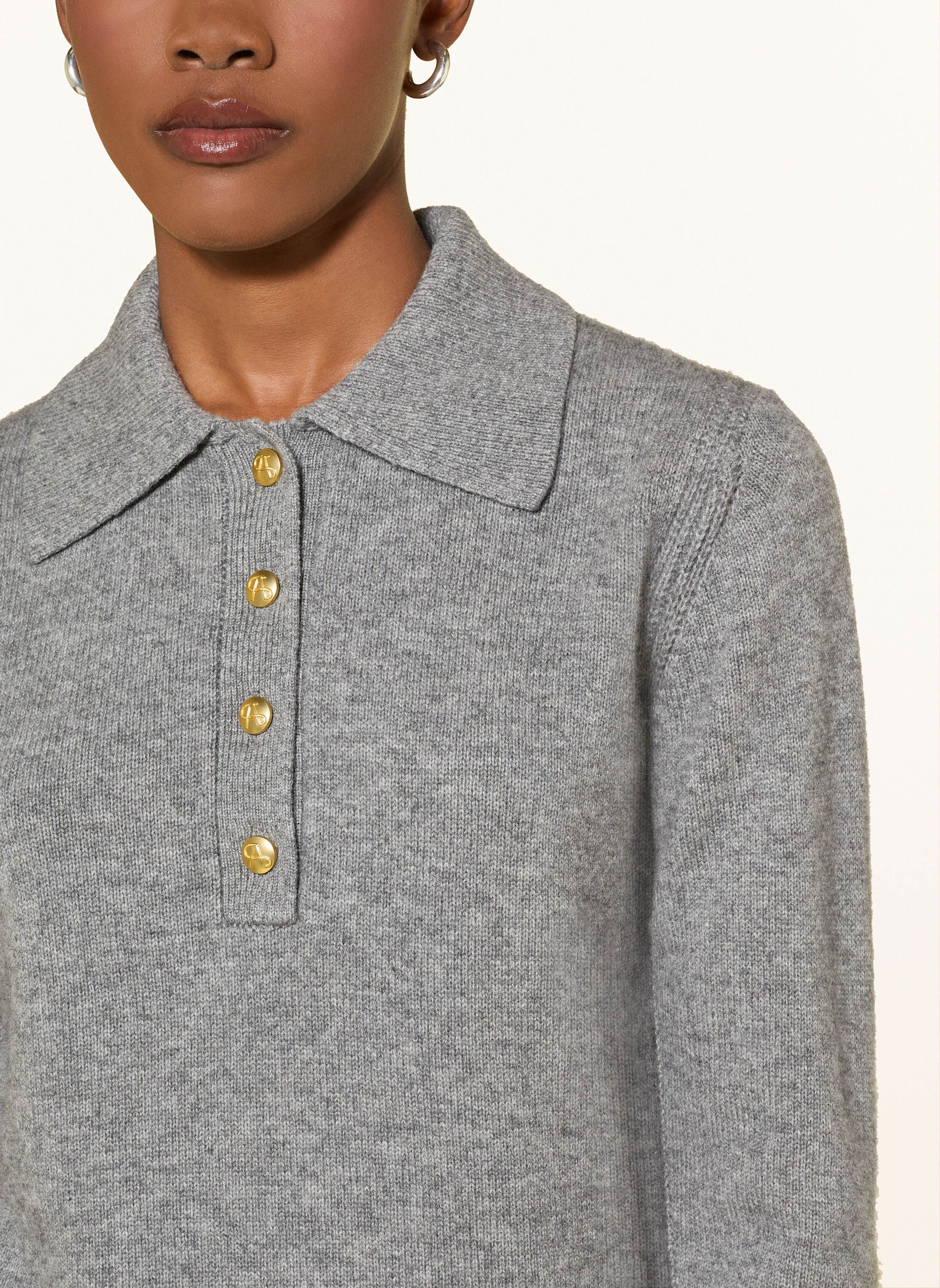 Thumbnail - Ladneri Pullover Celeste Mit Cashmere grau