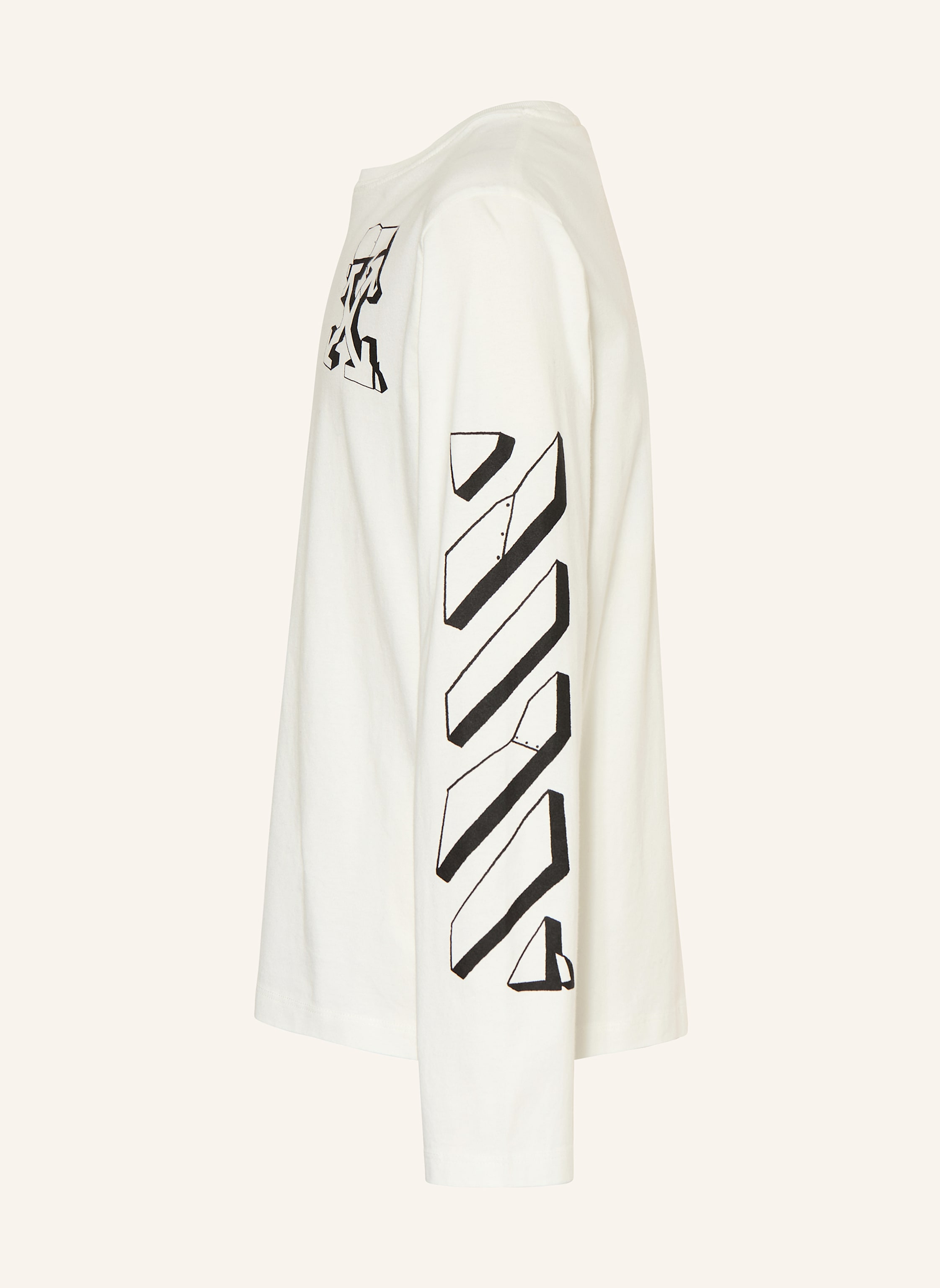 Thumbnail - Off-White Longsleeve weiss