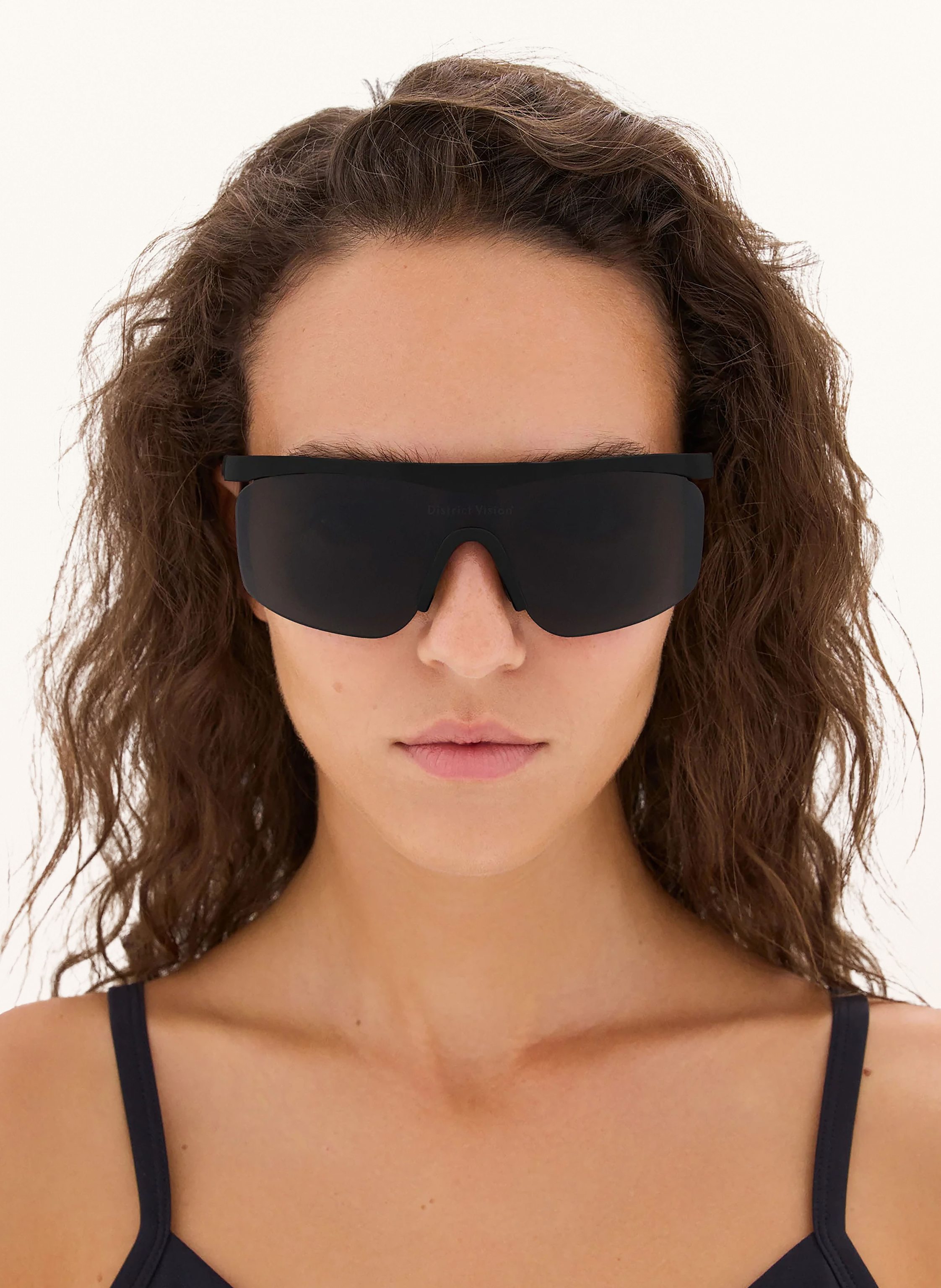 Thumbnail - District Vision Multisportbrille Konoha Sun Printer grau