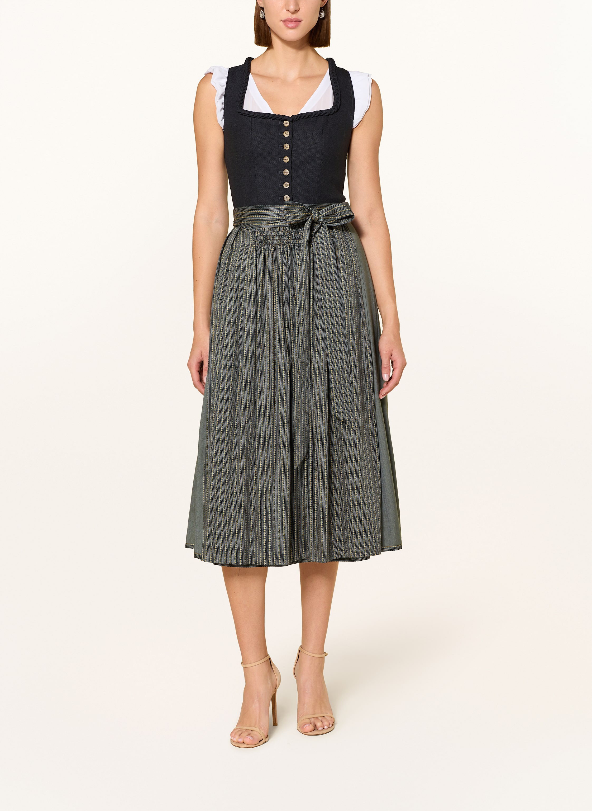 Thumbnail - Hammerschmid Dirndlbluse Hanny Mit Volants weiss