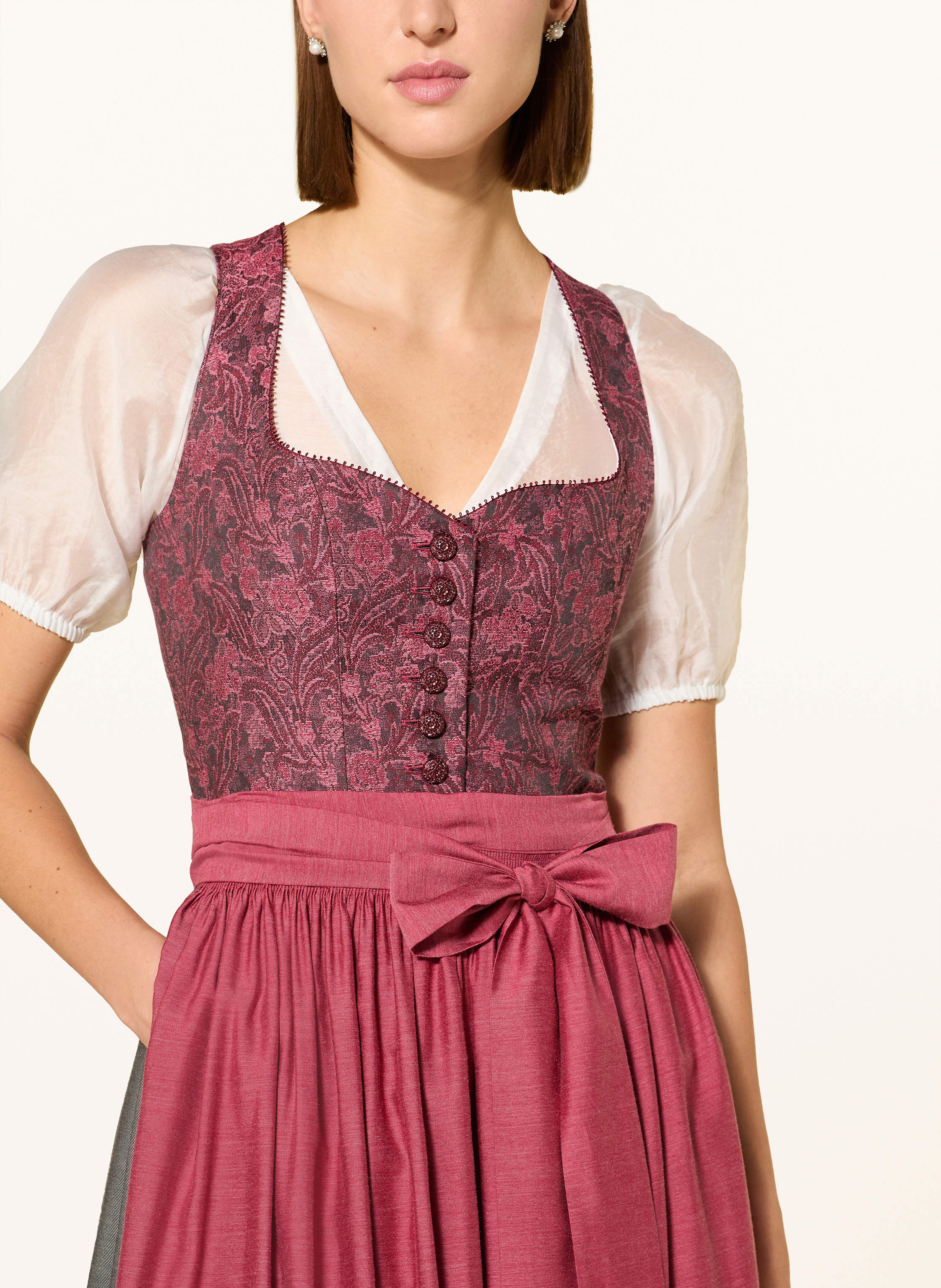 Thumbnail - Hammerschmid Dirndl Rothsee rot