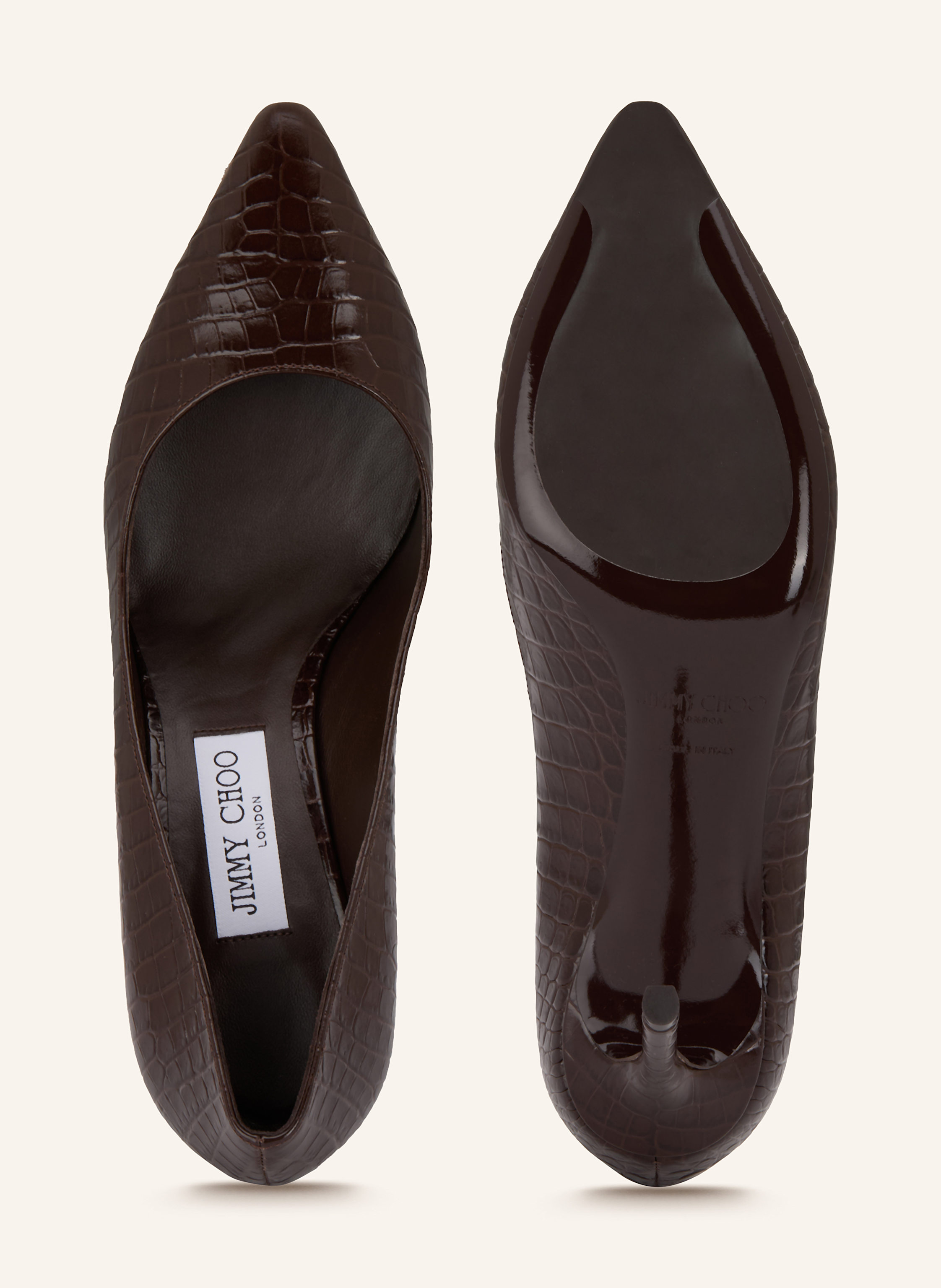 Thumbnail - Jimmy Choo Pumps Romy 85 braun