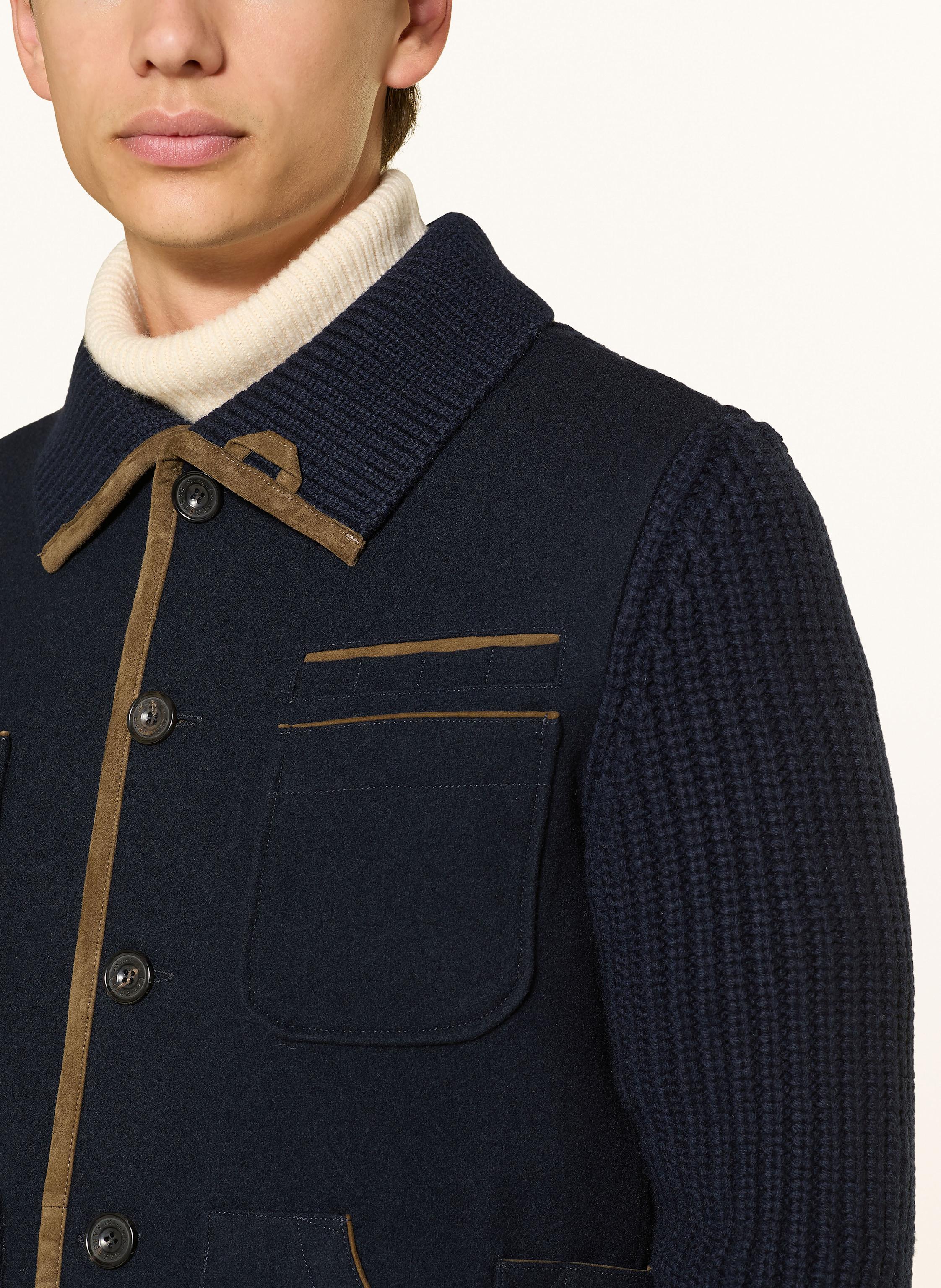 Thumbnail - Habsburg Trachtenjacke Liemberg Im Materialmix blau