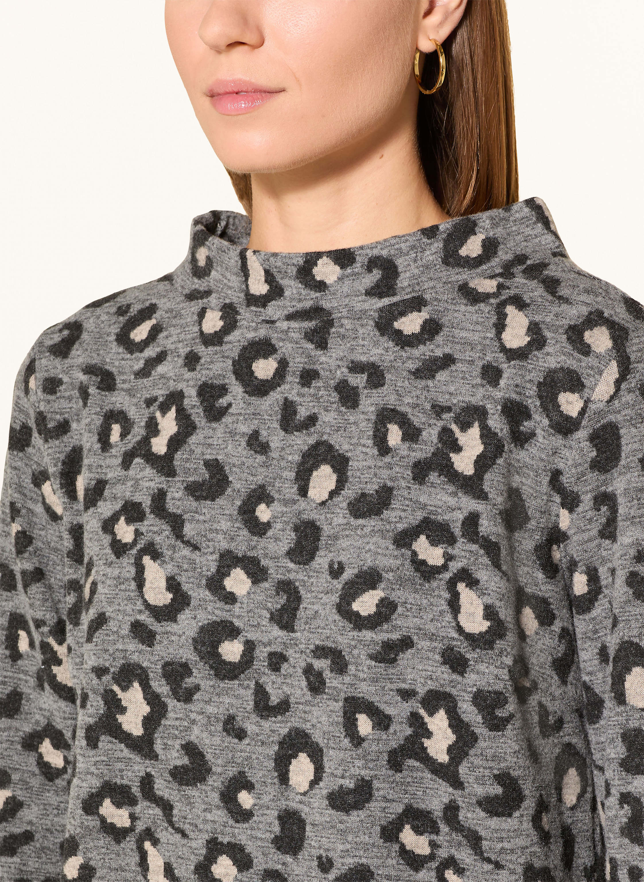 Thumbnail - More & More Pullover Mit 3/4-Arm grau