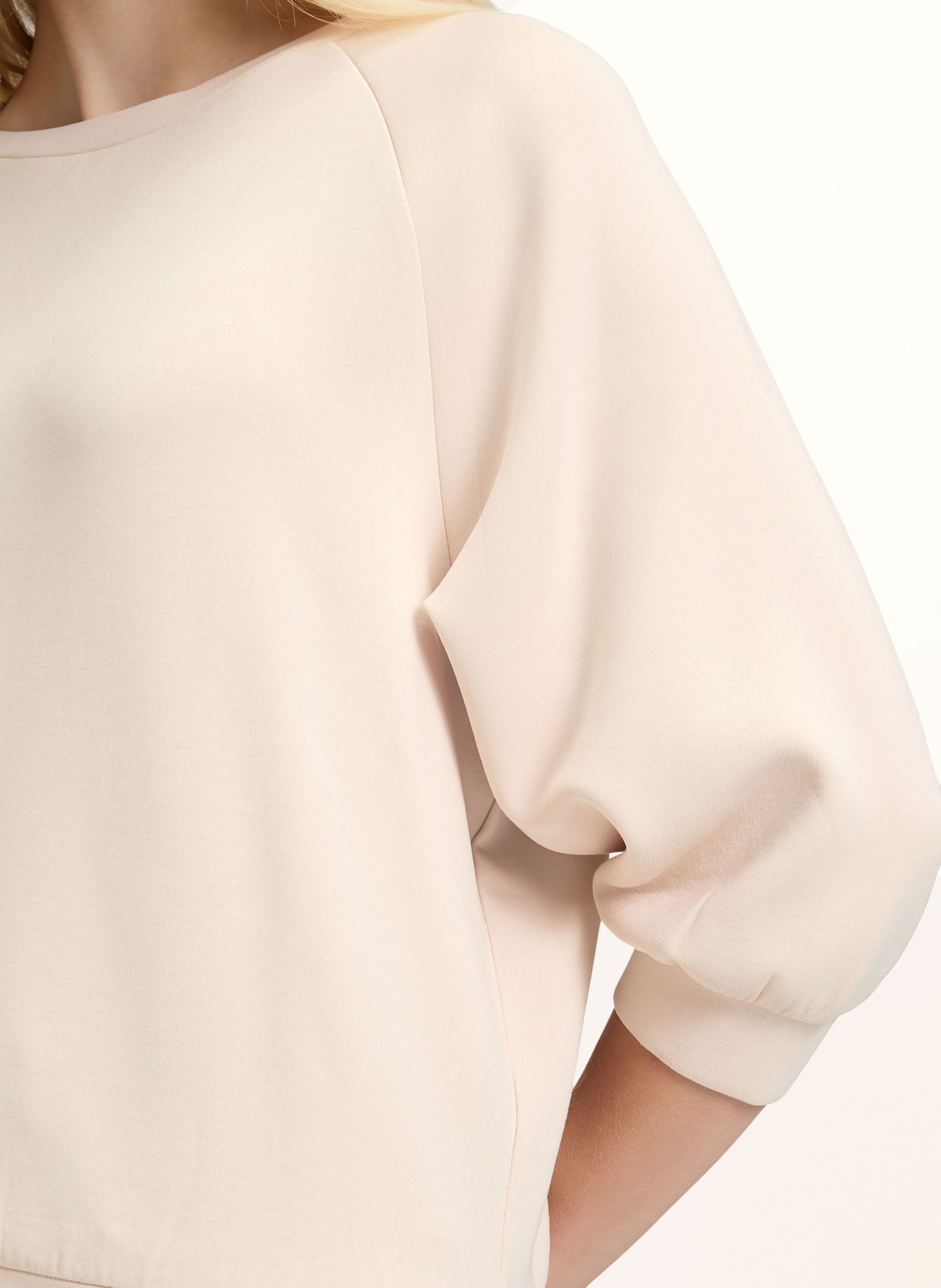 Thumbnail - Cartoon Sweatshirt Mit 3/4-Arm pink