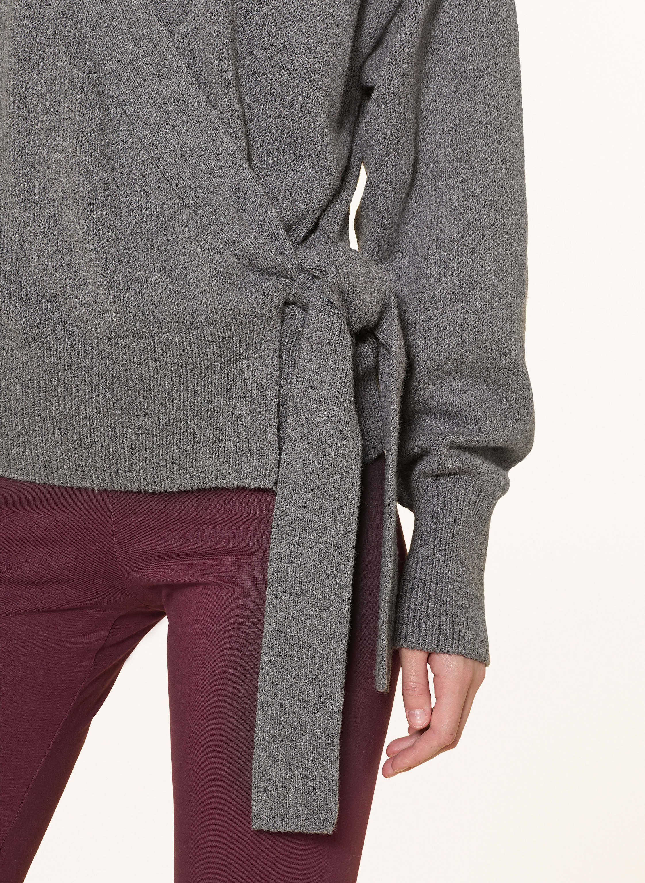 Thumbnail - Mandala Strickjacke Feel Good grau