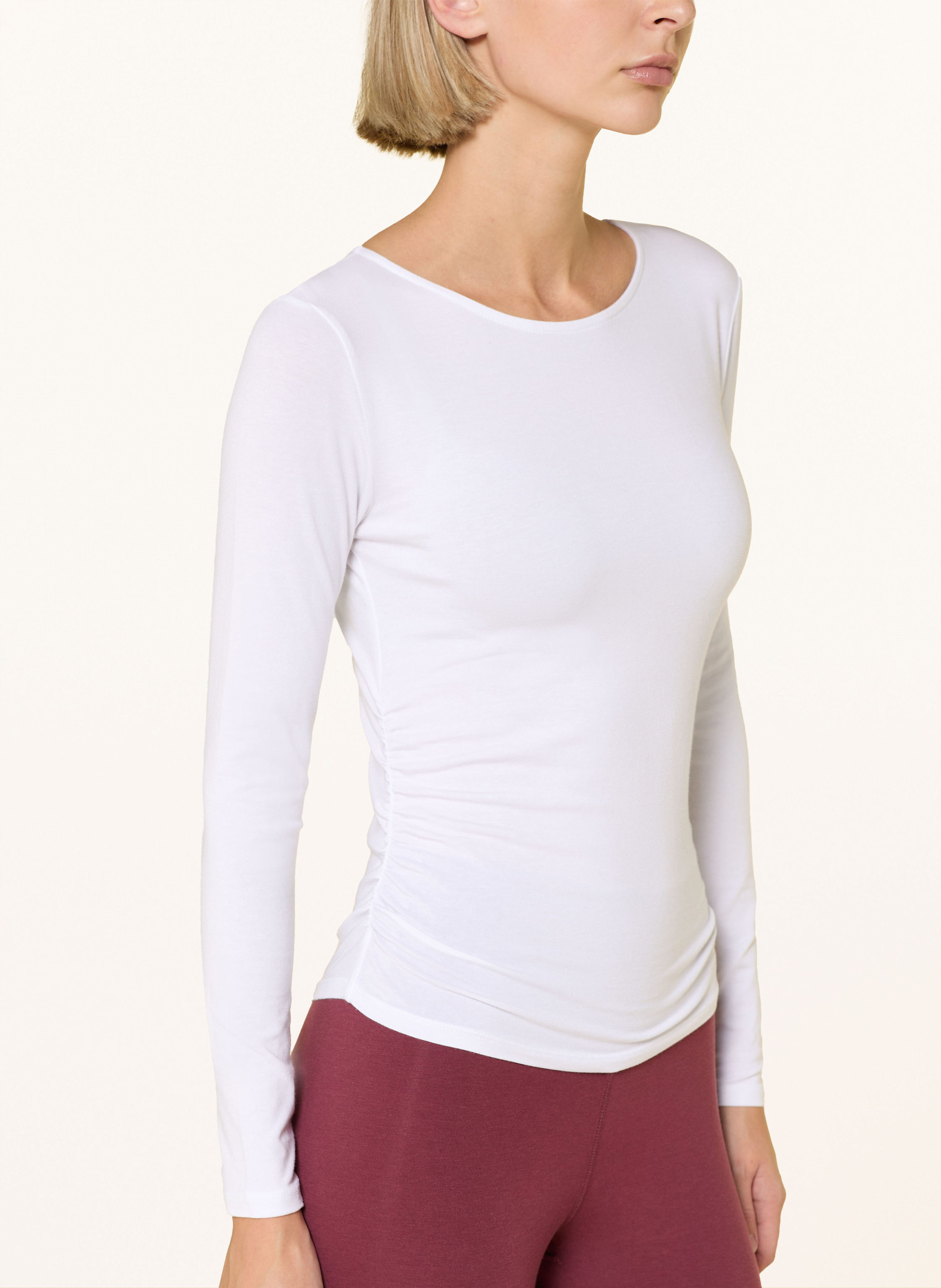 Thumbnail - Mandala Funktionsshirt Ruffled weiss