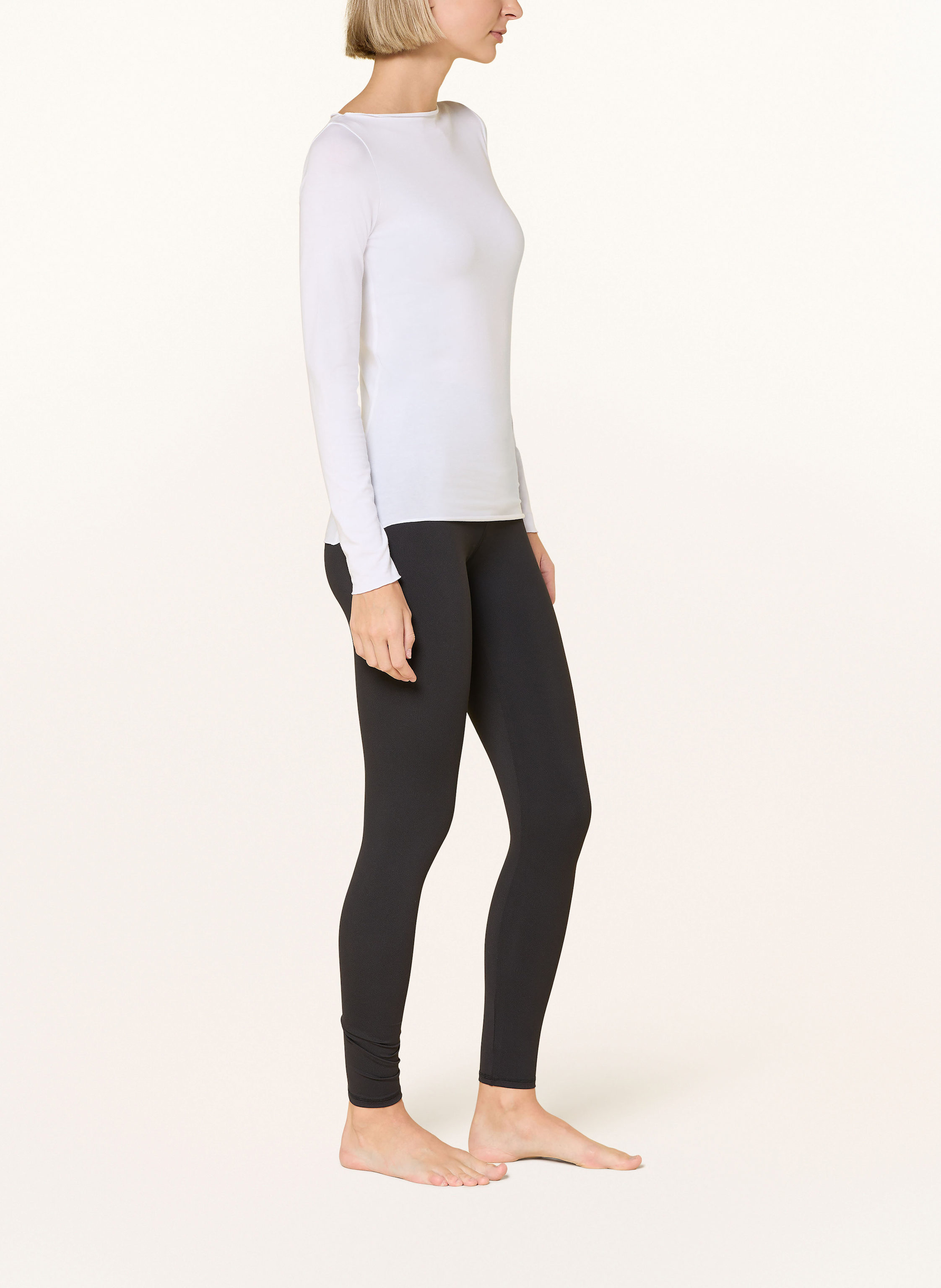 Thumbnail - Mandala Tights Mono Printed schwarz