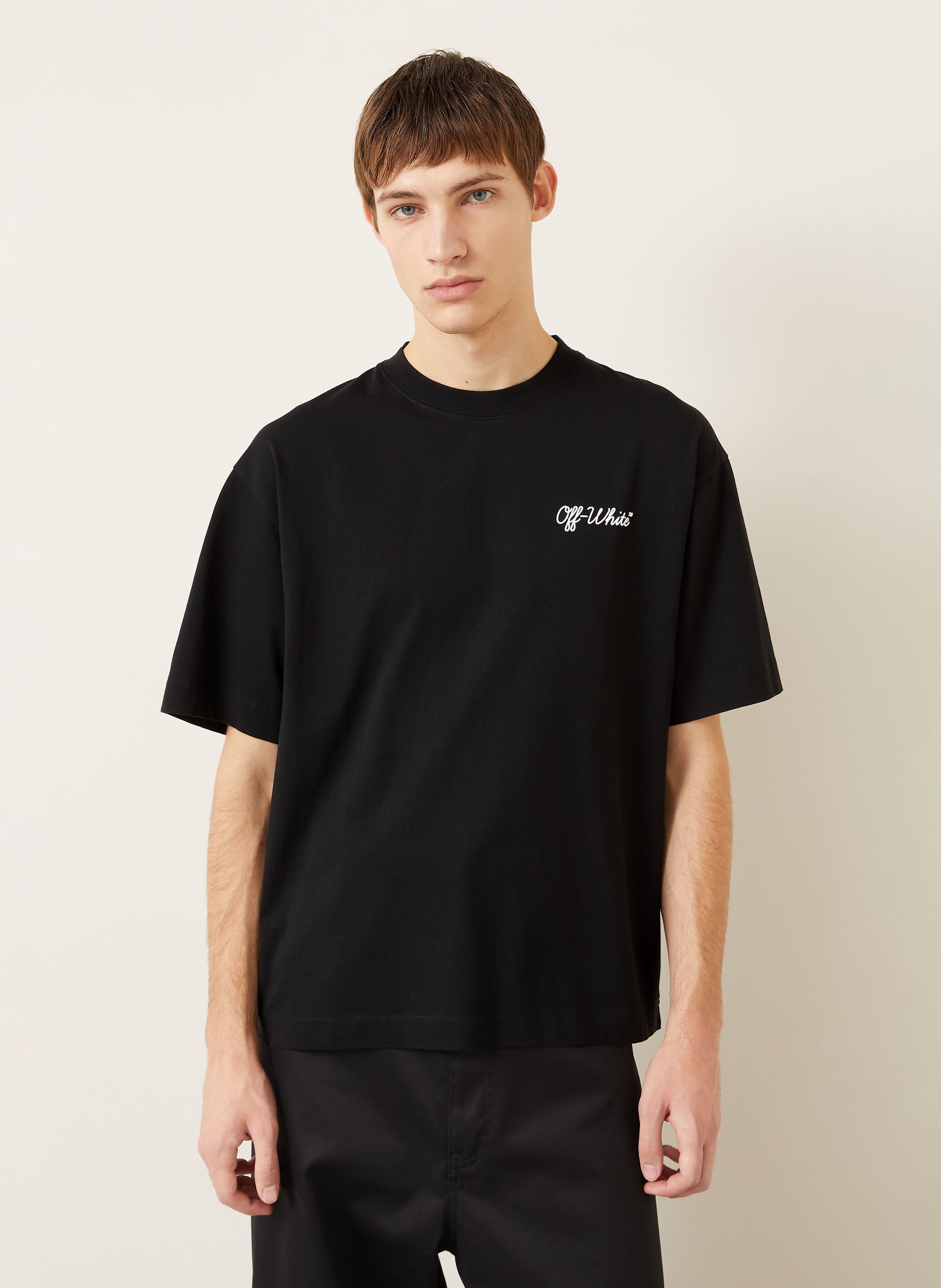 Thumbnail - Off-White T-Shirt Script Skate schwarz
