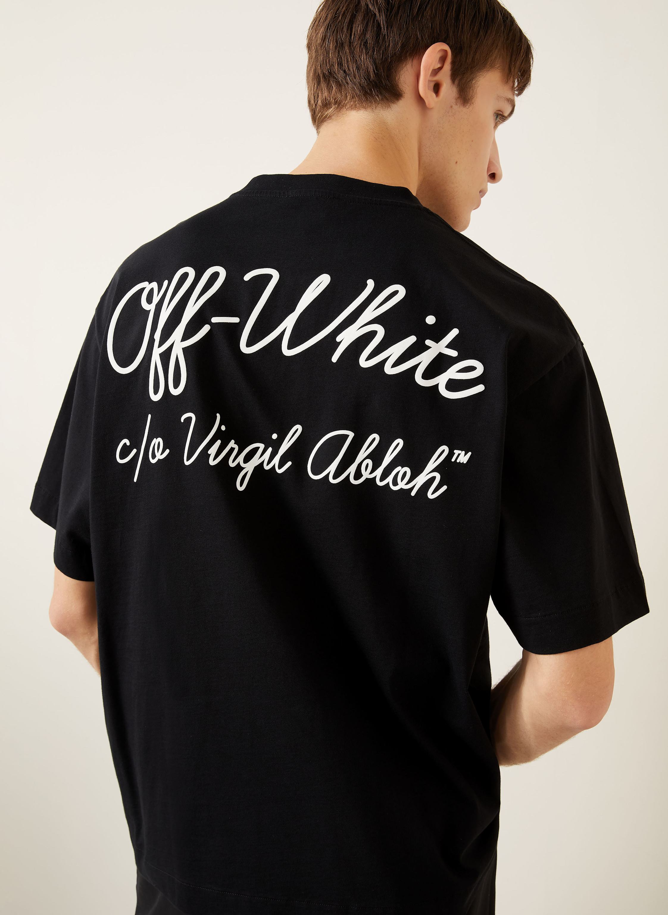 Thumbnail - Off-White T-Shirt Script Skate schwarz