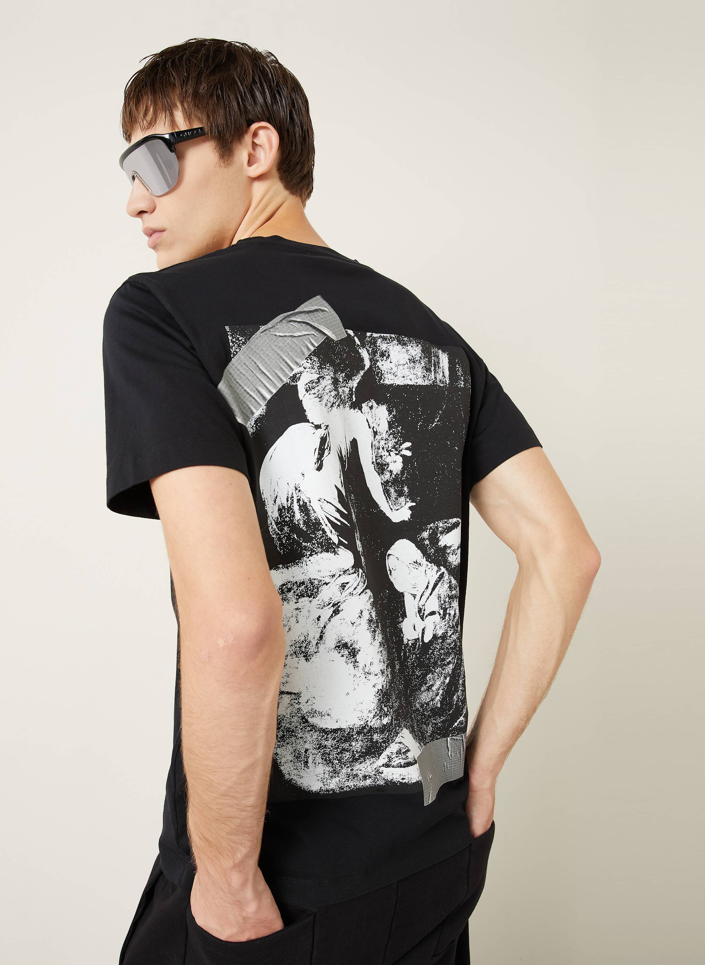 Thumbnail - Off-White T-Shirt Cupid Tape schwarz