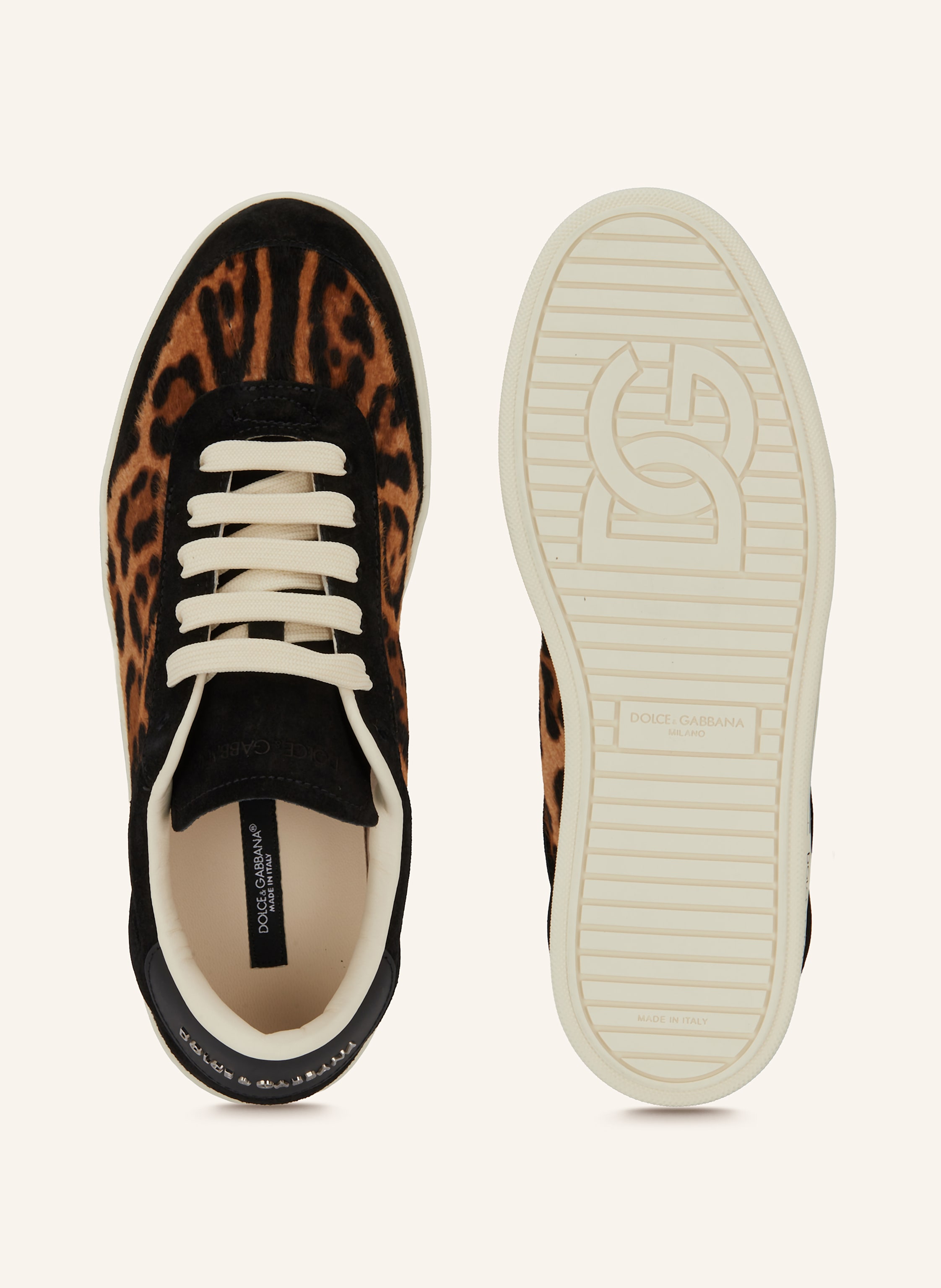 Thumbnail - Dolce & Gabbana Sneaker Saint Tropez Light braun