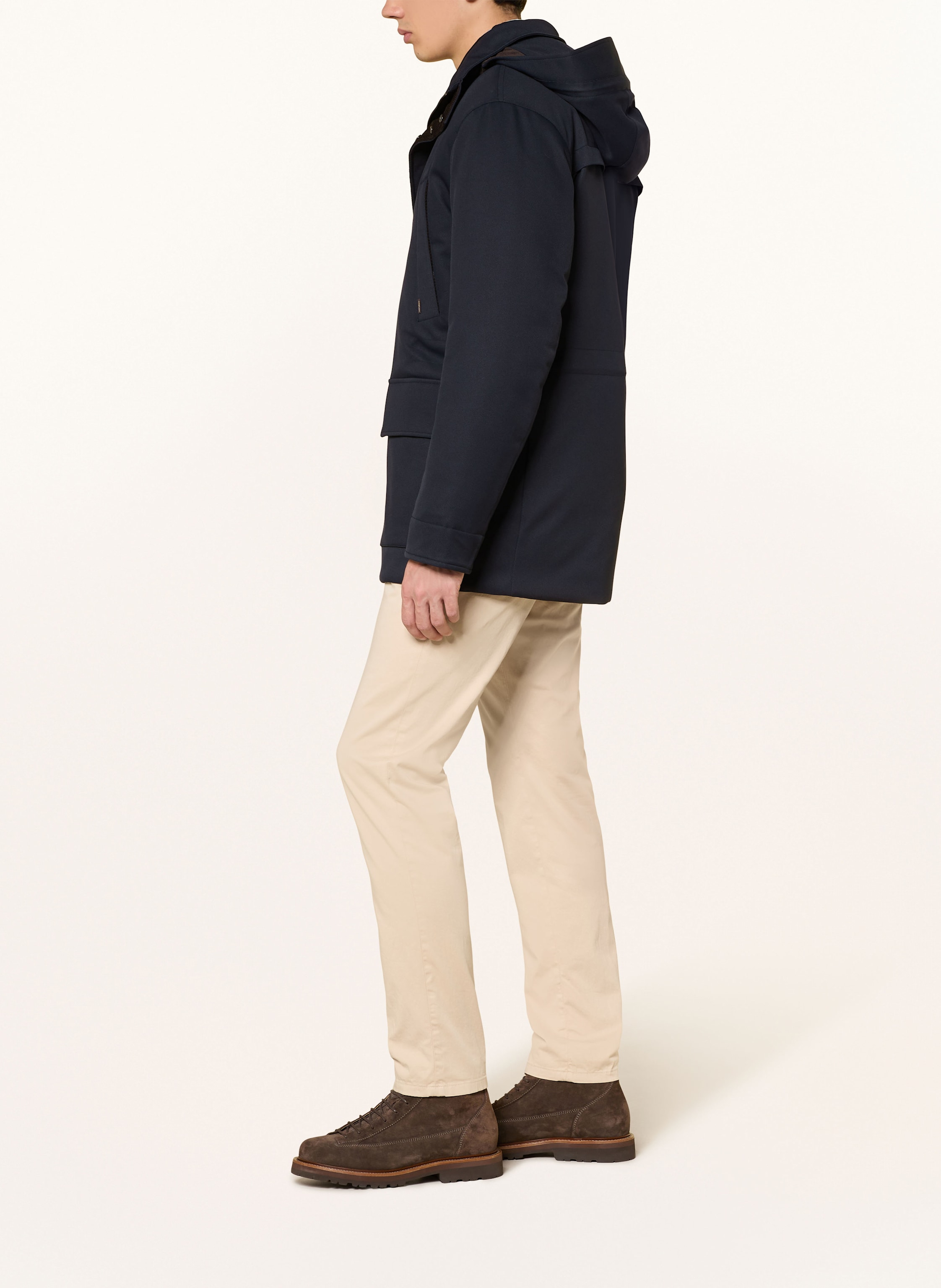 Thumbnail - Windsor. Parka Oreste Mit Abnehmbarer Kapuze blau