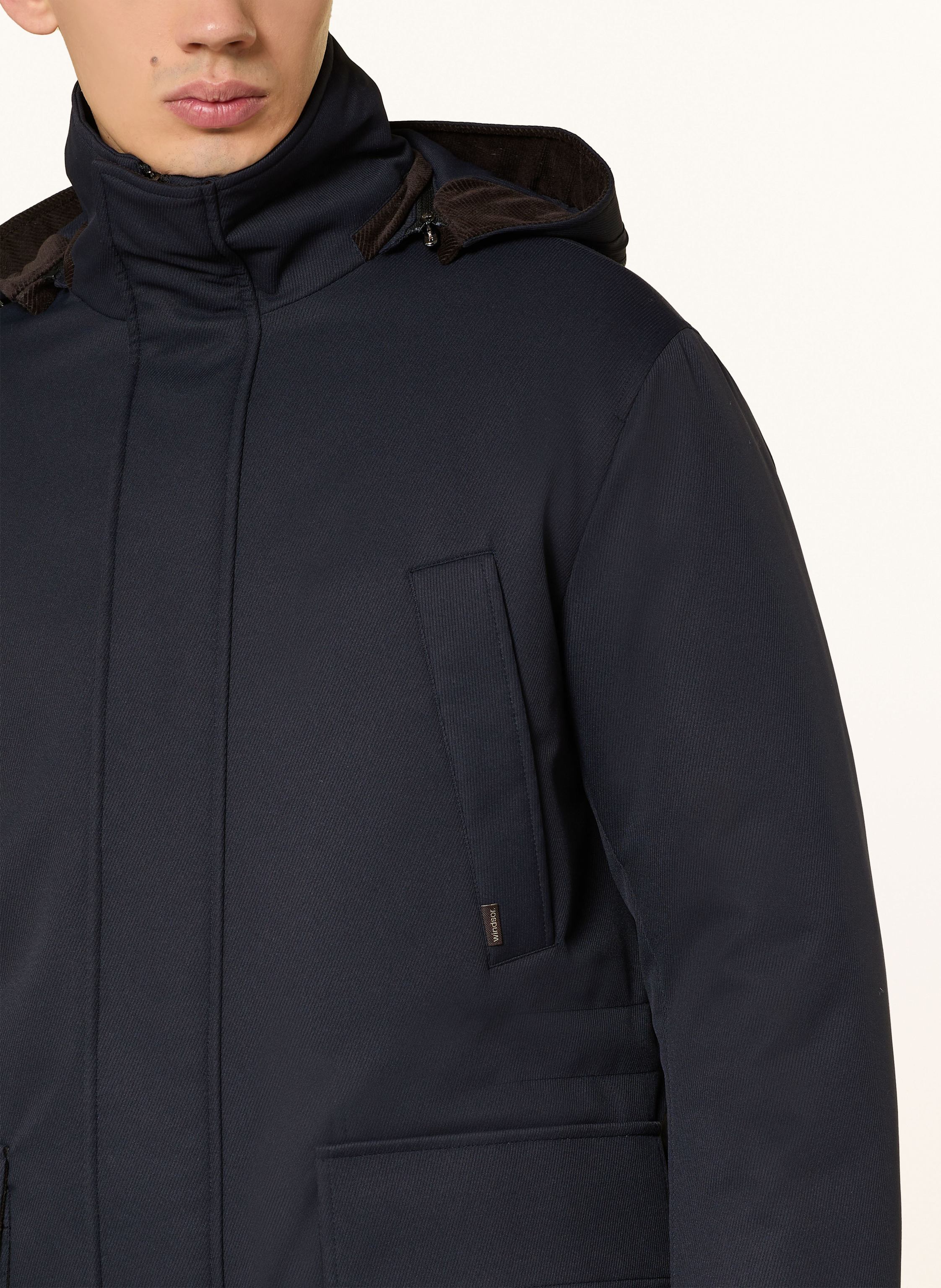 Thumbnail - Windsor. Parka Oreste Mit Abnehmbarer Kapuze blau