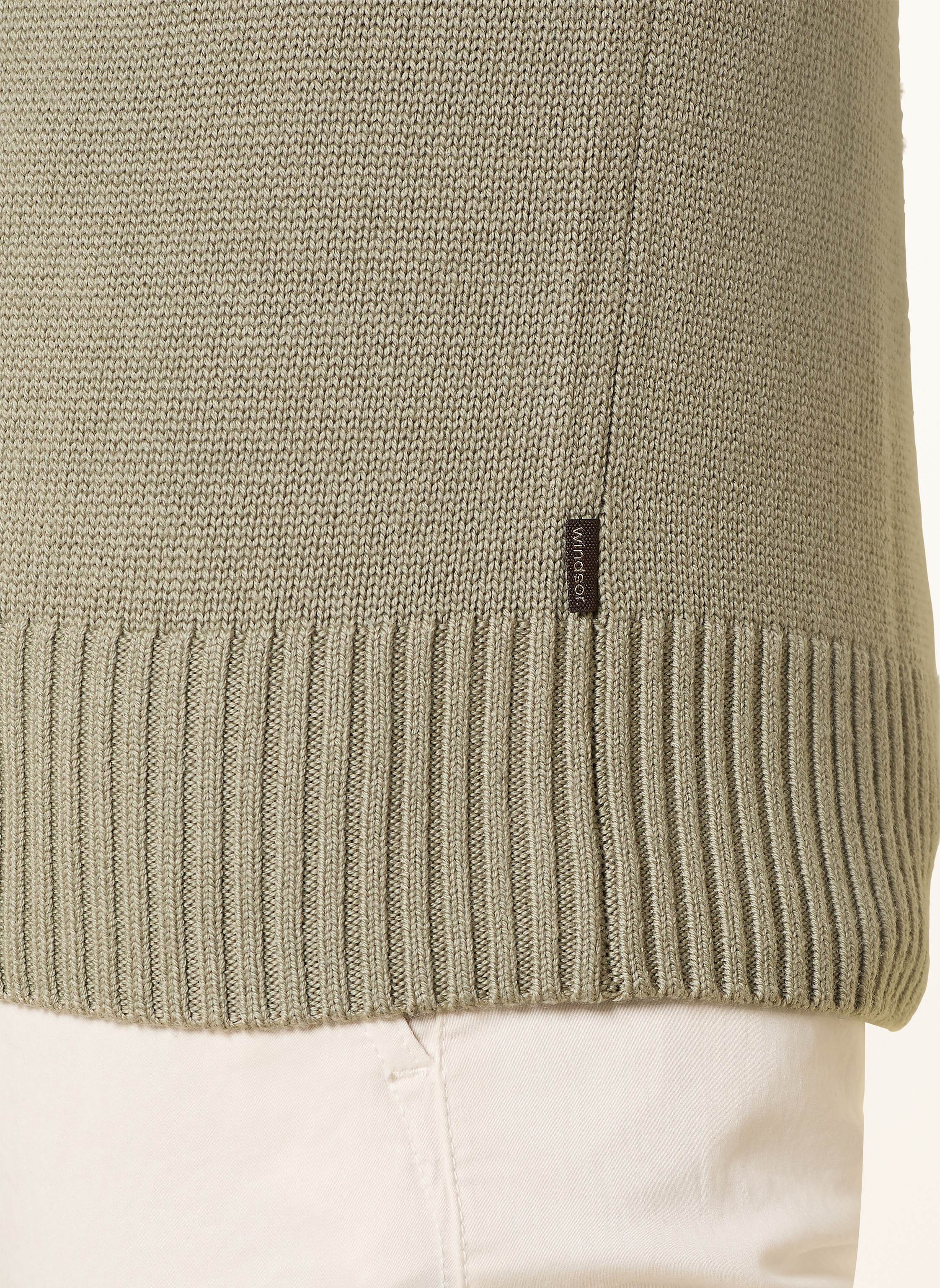 Thumbnail - Windsor. Rollkragenpullover Ramiro gruen