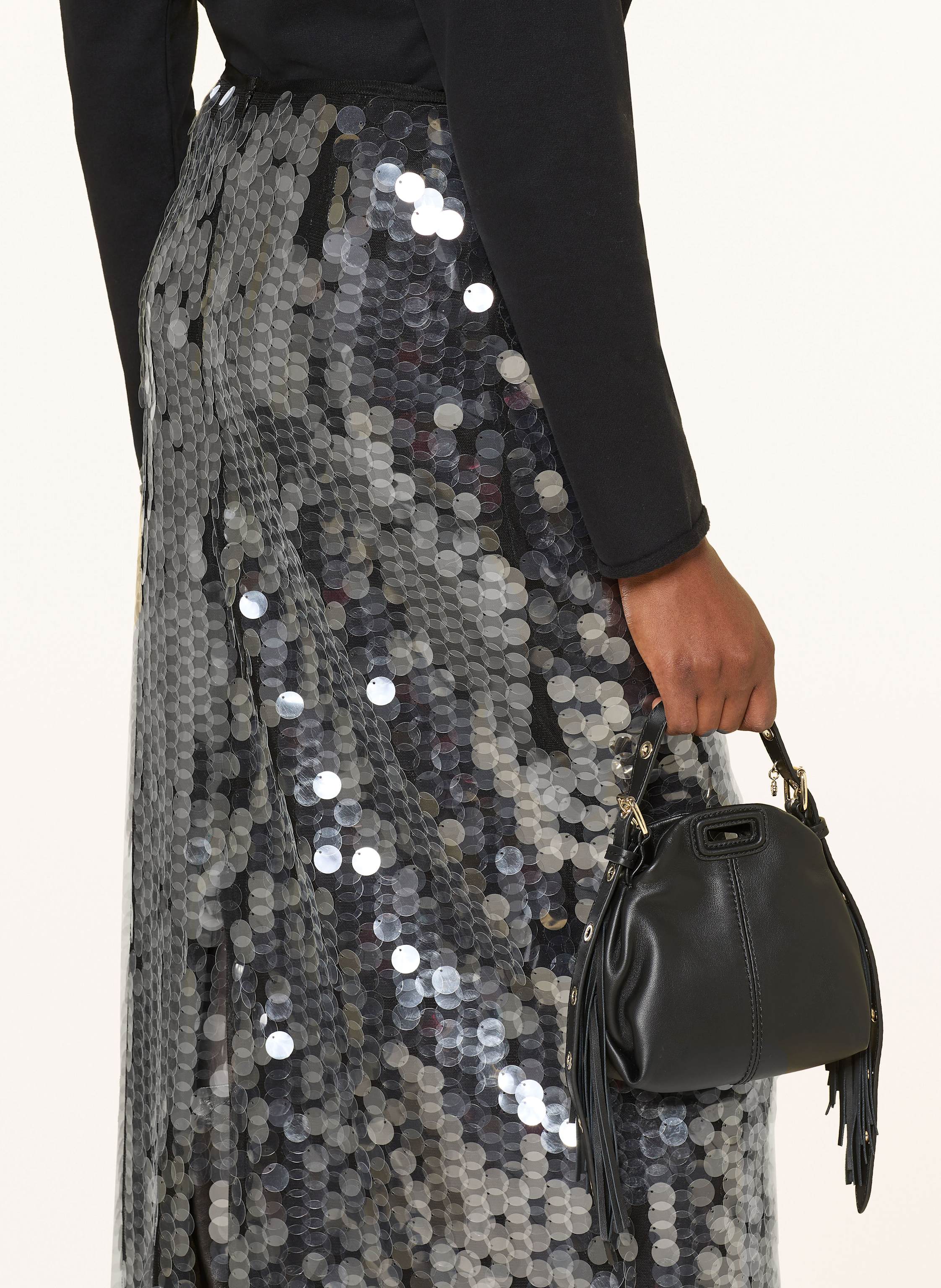 Thumbnail - Mrs & Hugs Rock Mit Pailletten schwarz