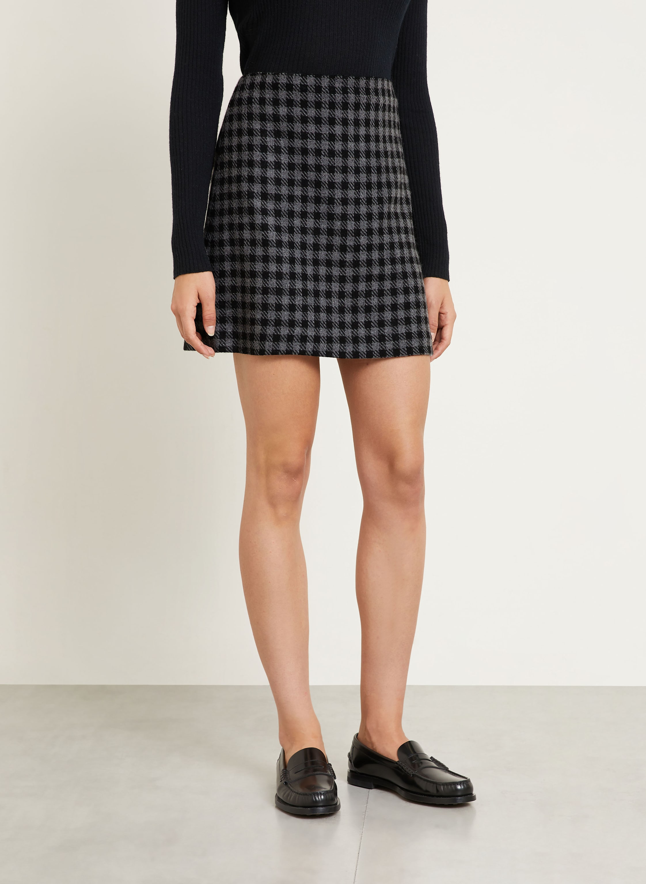 Thumbnail - Iris Von Arnim Cashmere-Rock Nilia schwarz