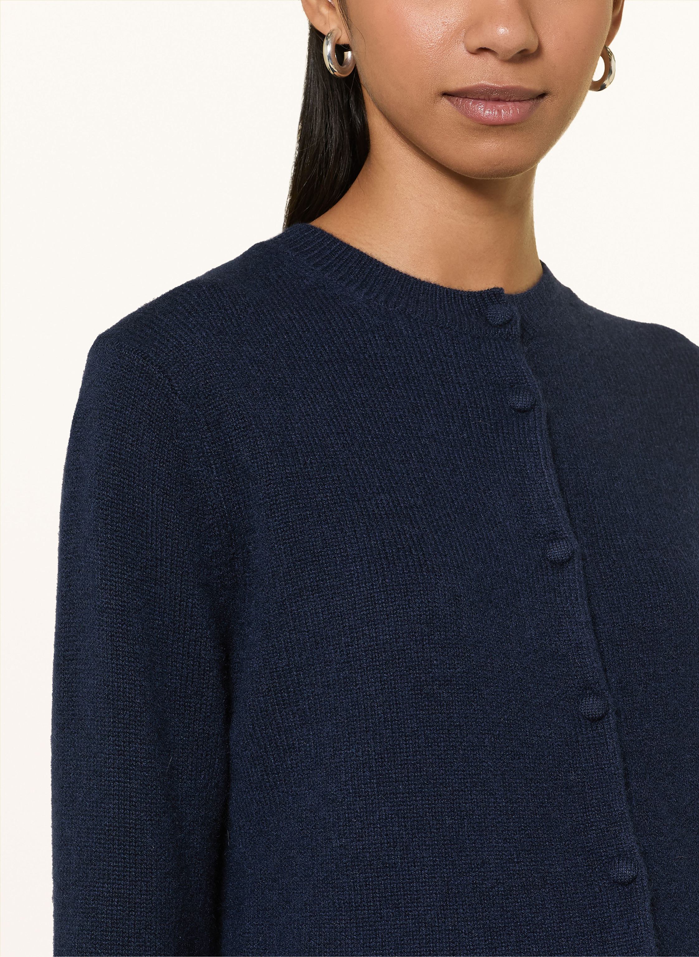 Thumbnail - Herzen's Angelegenheit Strickjacke Aus Cashmere blau