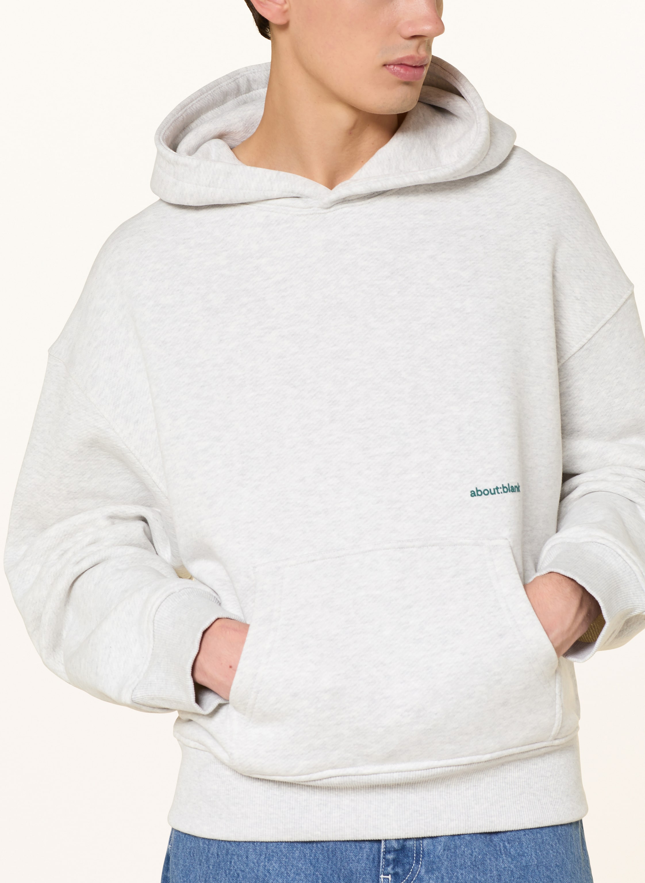 Thumbnail - About:Blank Hoodie grau