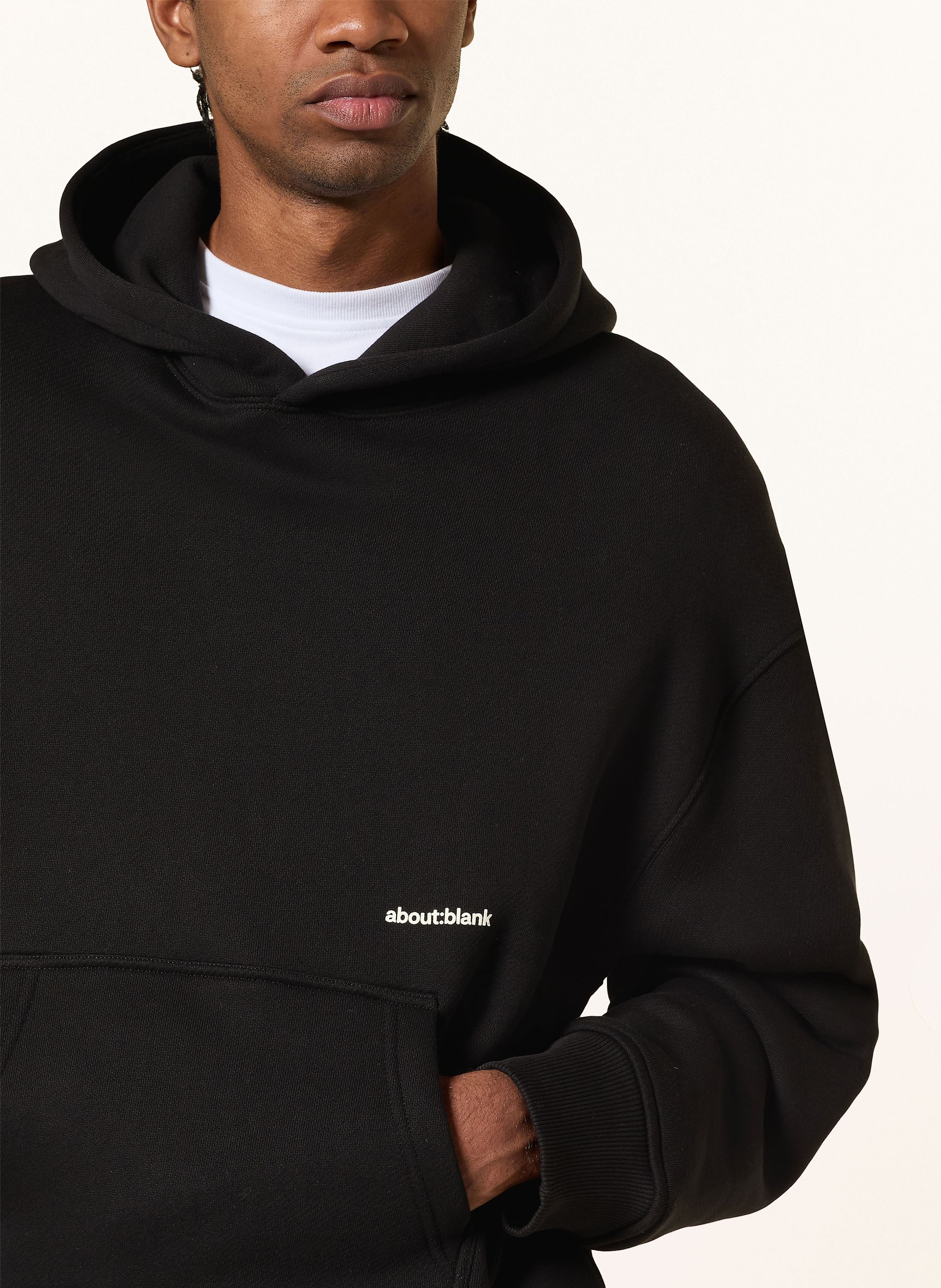 Thumbnail - About:Blank Hoodie schwarz