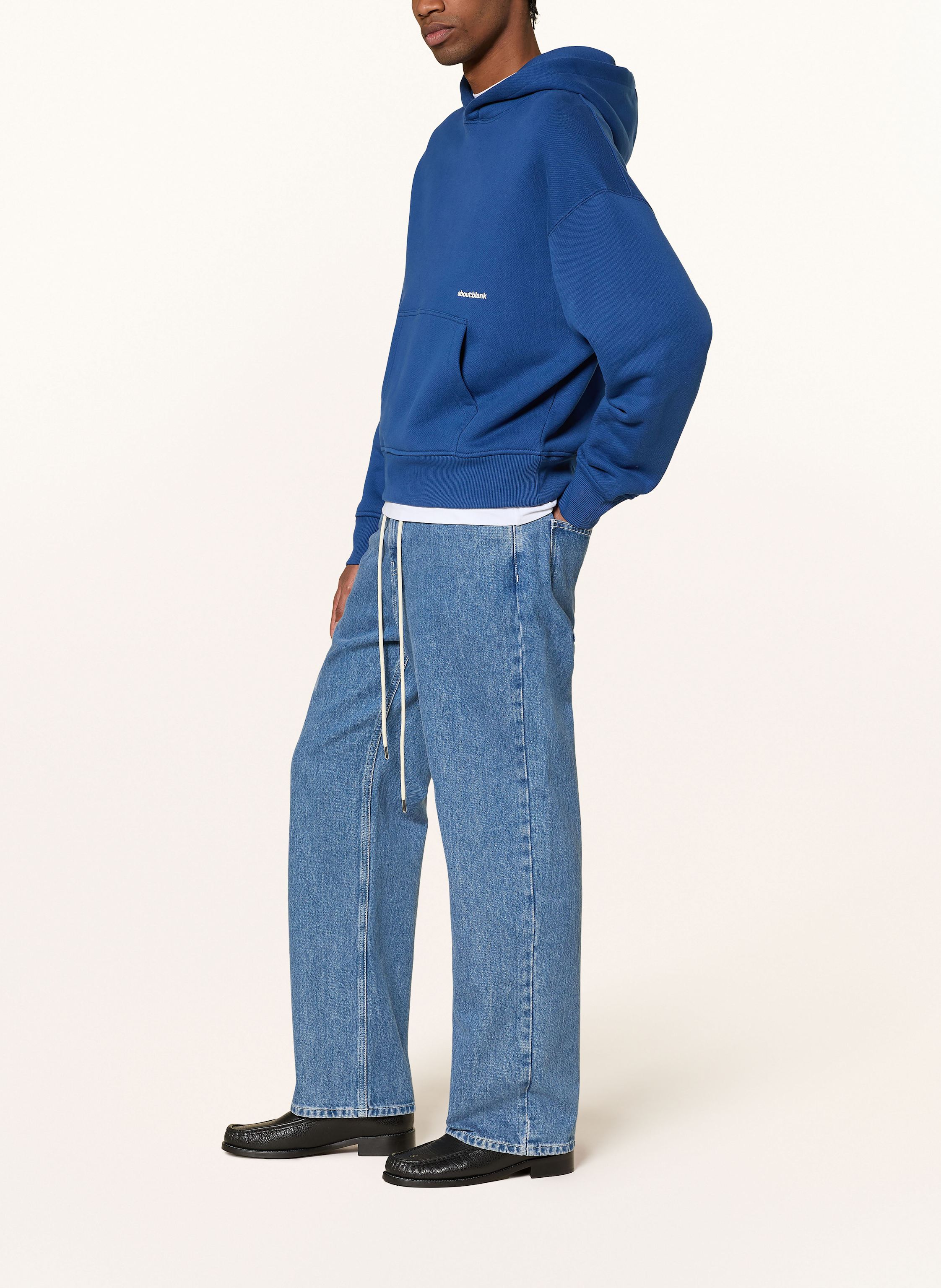 Thumbnail - About:Blank Hoodie blau