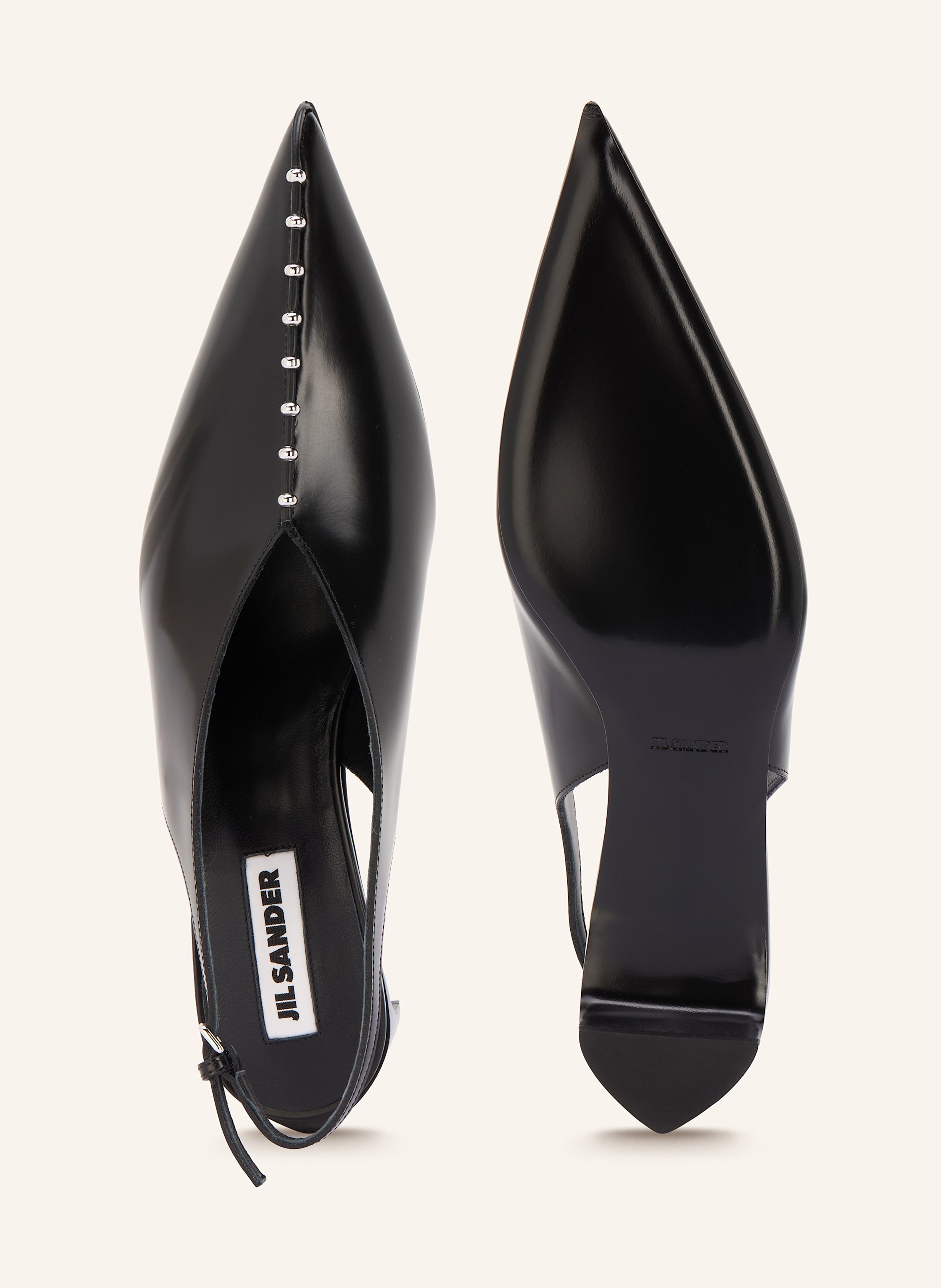 Thumbnail - Jil Sander Slingpumps schwarz