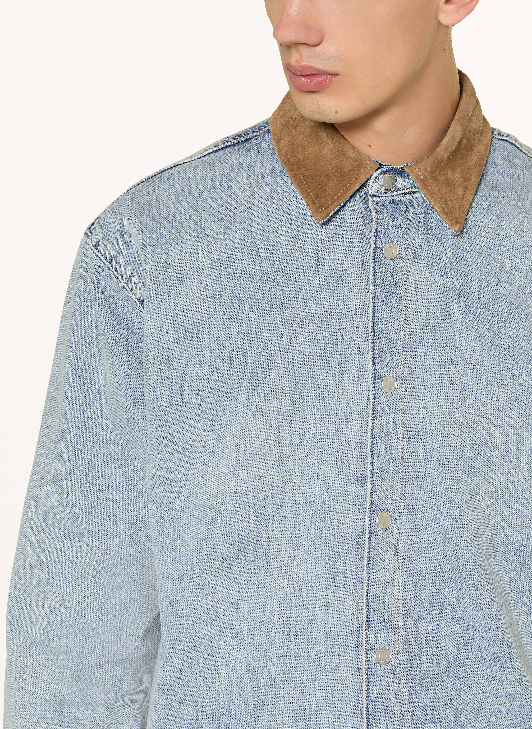 Thumbnail - Frame Jeansjacke blau