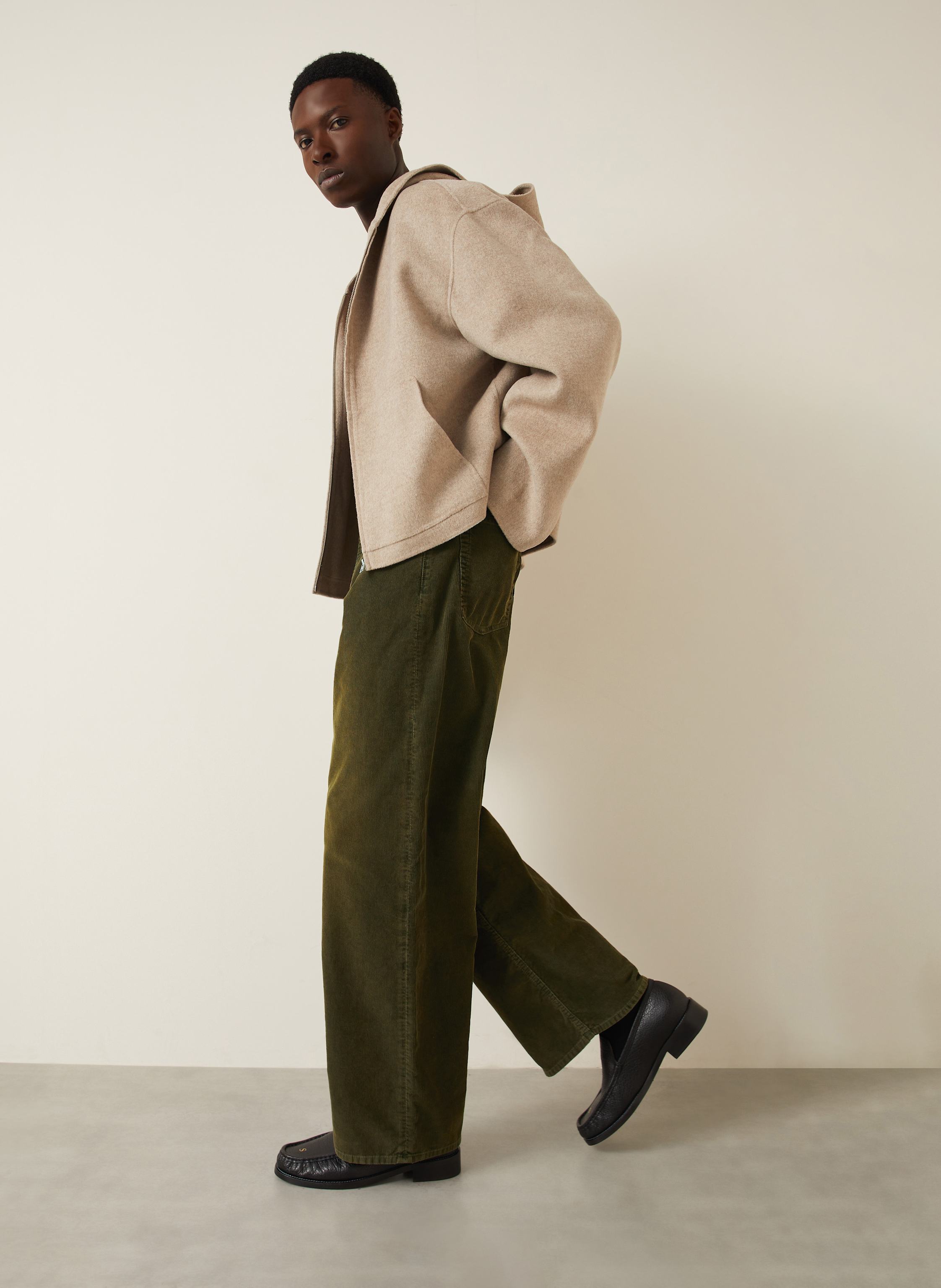Thumbnail - Acne Studios Cordhose Loose Fit gruen