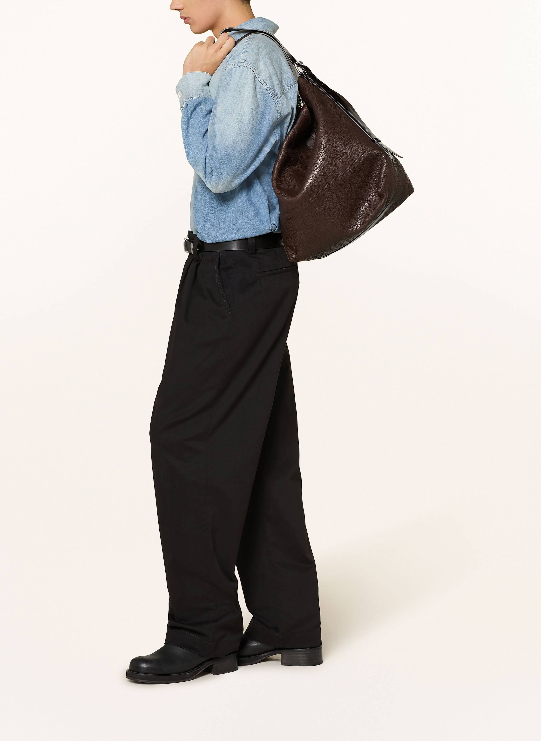 Thumbnail - Agolde Hose Slater Regular Fit schwarz